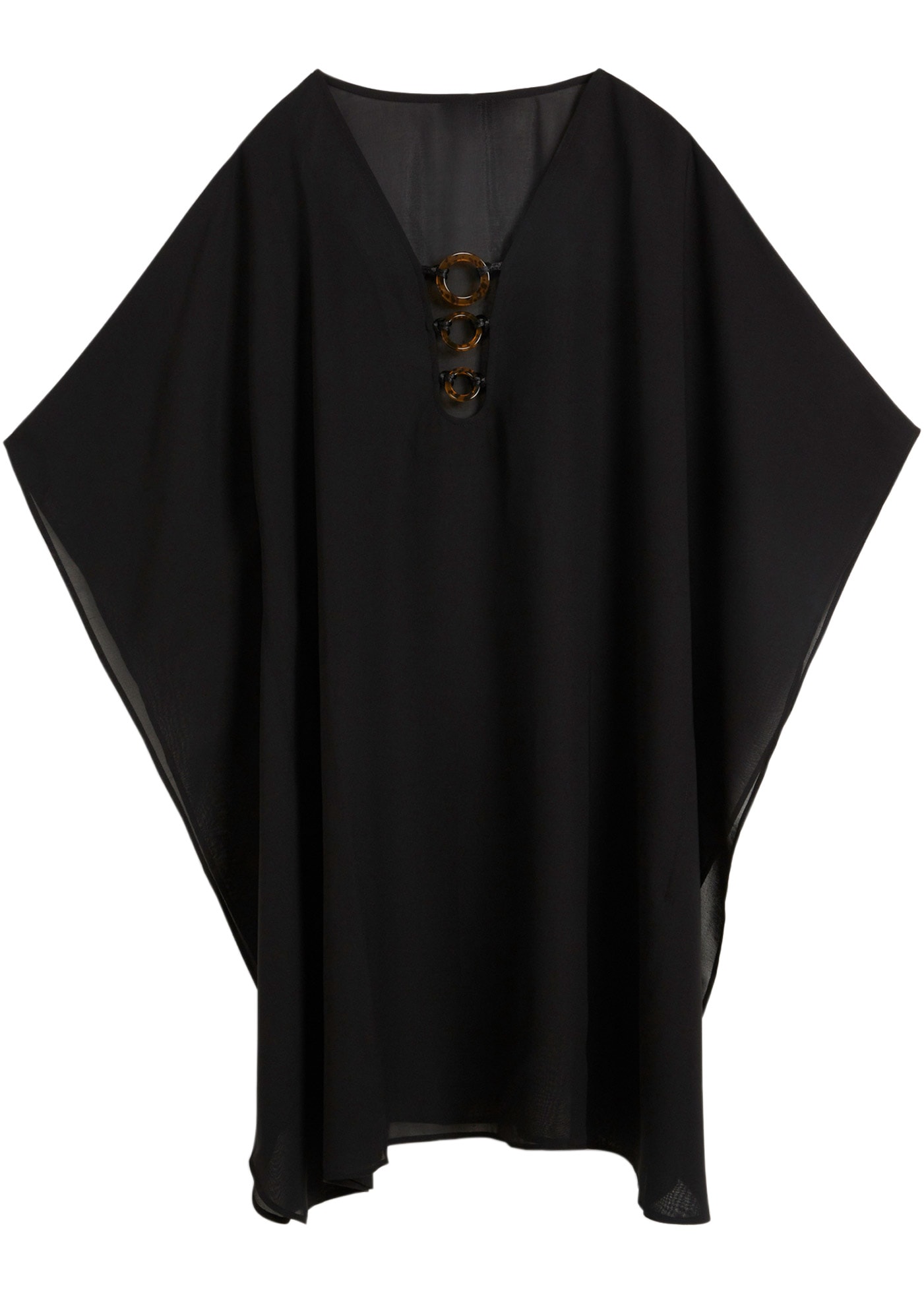 bonprix Robe tunique für warme Tage, aus Polyester, figurumspielende Passform