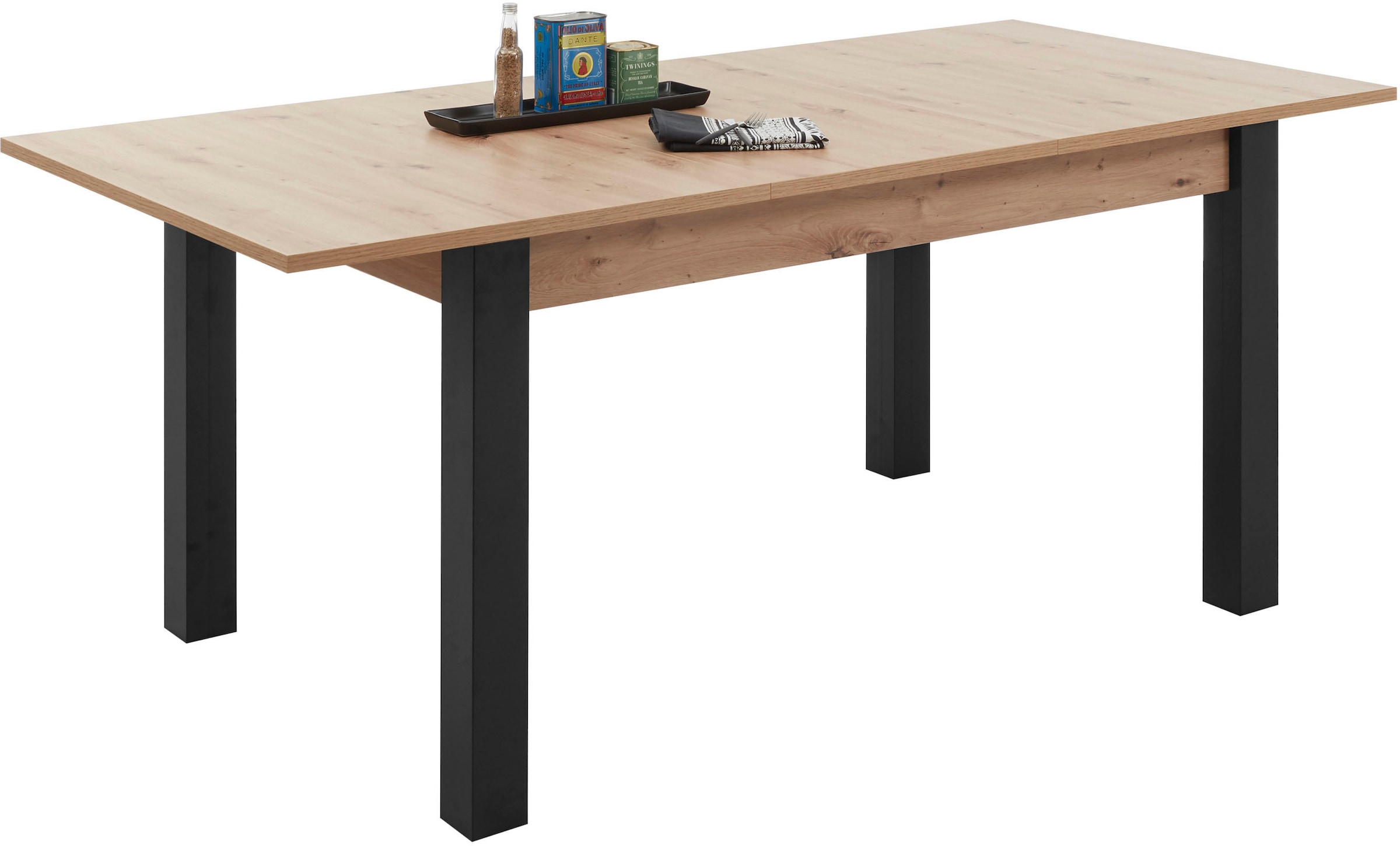 Stolkom Esstisch »LUCAS, TOPSELLER!« Ausziehbar, OTTOs Choice,  140-210 cm ausziehbar, Tisch in Eiche Artisan Dekor