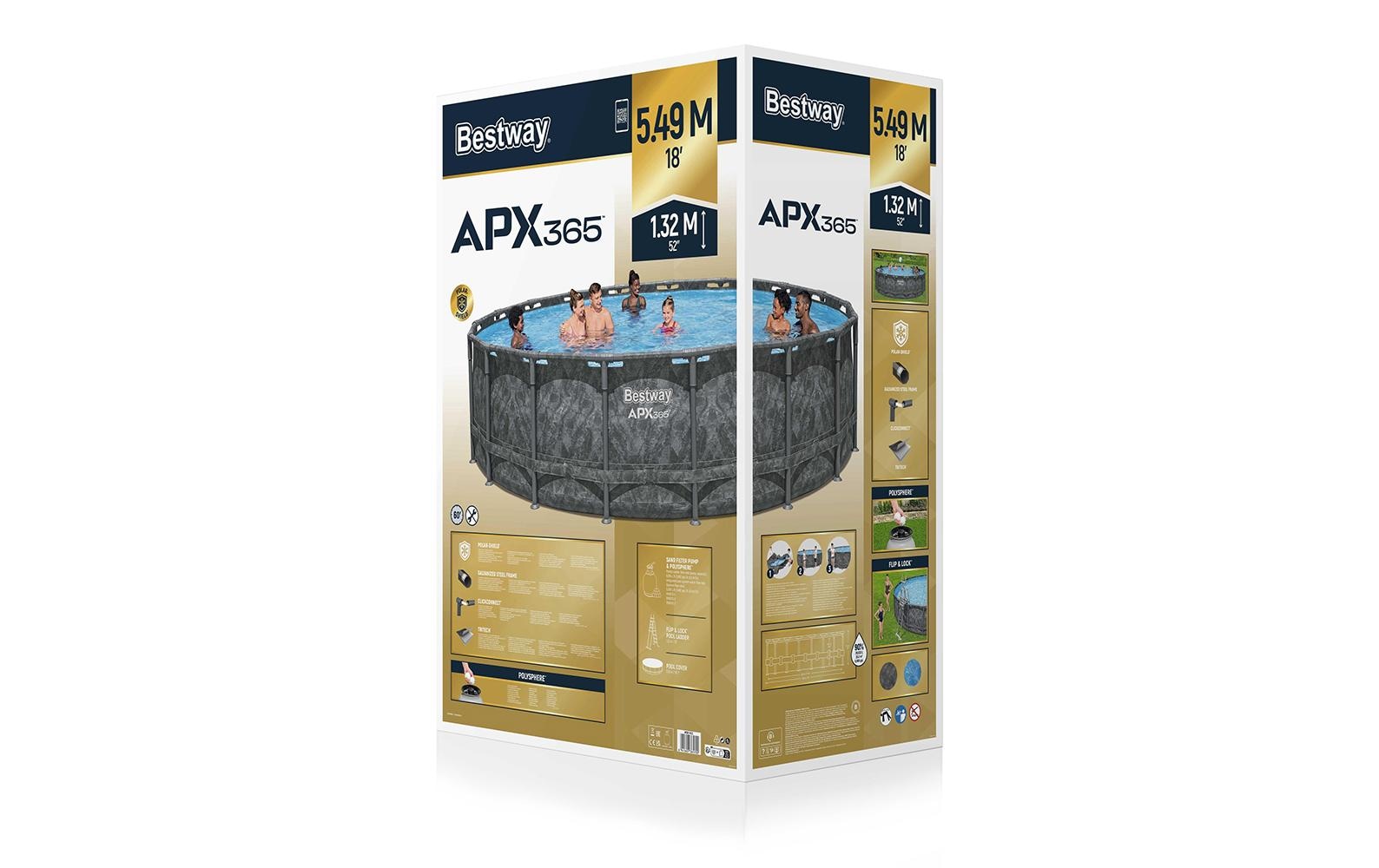 Bestway Framepool »APX360 549 x 132 cm«