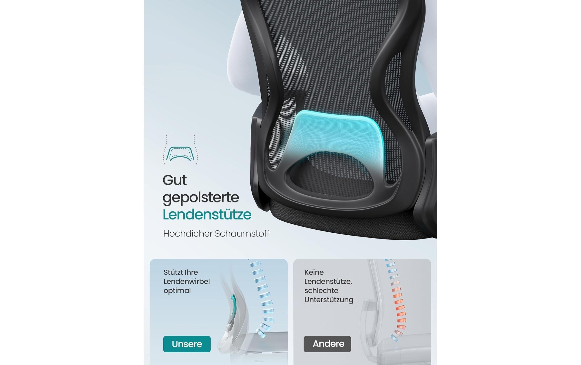 SONGMICS Bürostuhl »ergonomisch Netzgewebe« ()