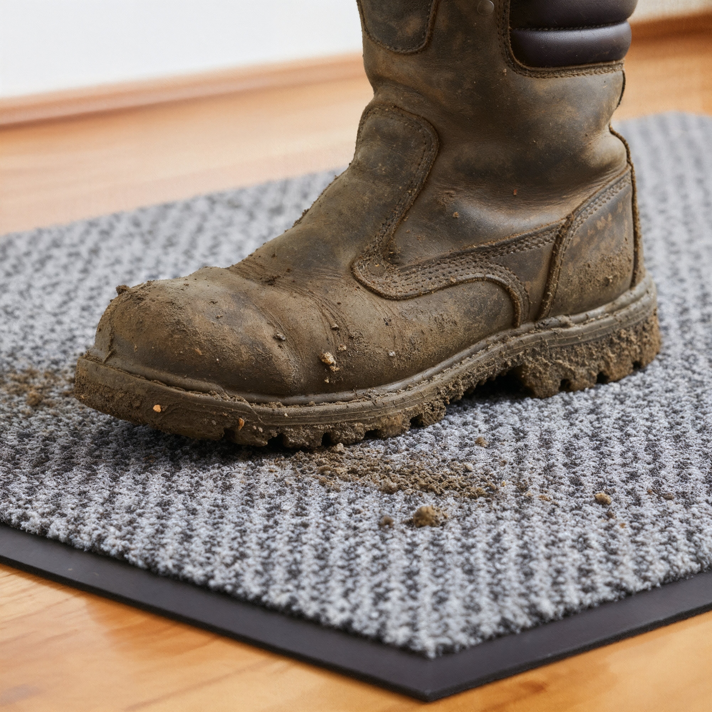 GOODproduct Fussmatte »Tarron, Schmutzfangmatte Indoor, für Hausflur und Eingangsbereiche« rechteckig 5 mm Höhe Eingangsmatte, rutschfeste Unterseite, meliert