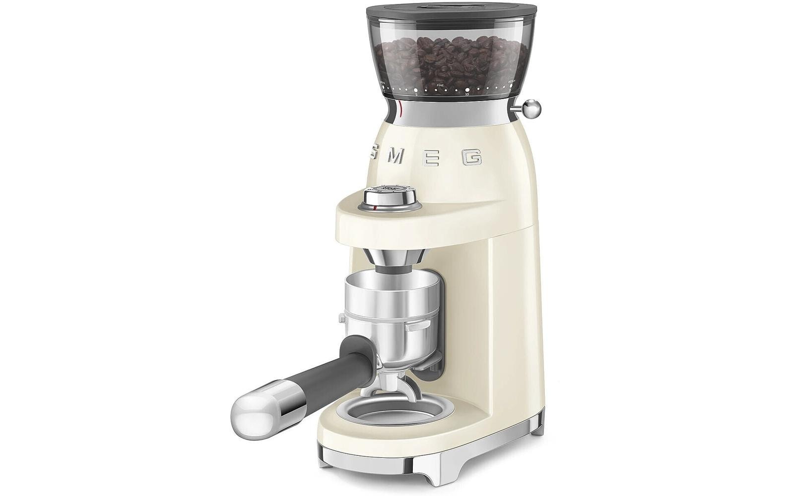 Smeg Kaffeemühle 150 W Kegelmahlwerk 240 gBohnenbehälter