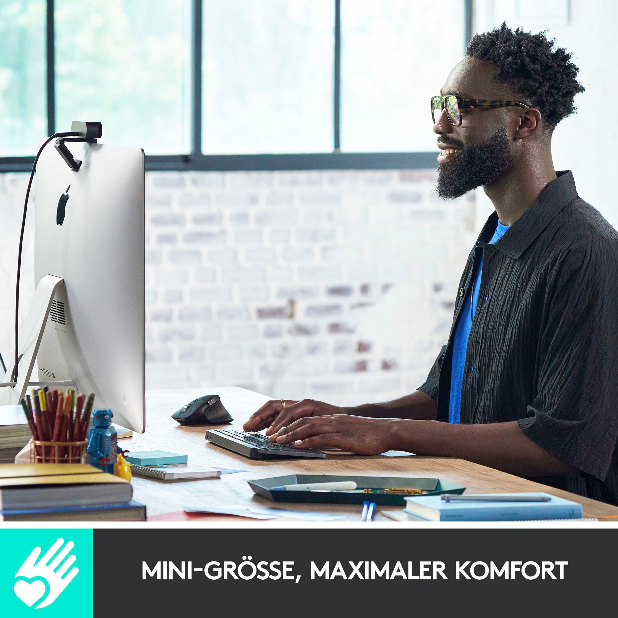 Logitech Clavier sans fil »MX Keys Mini Kabellose Tastatur« ()