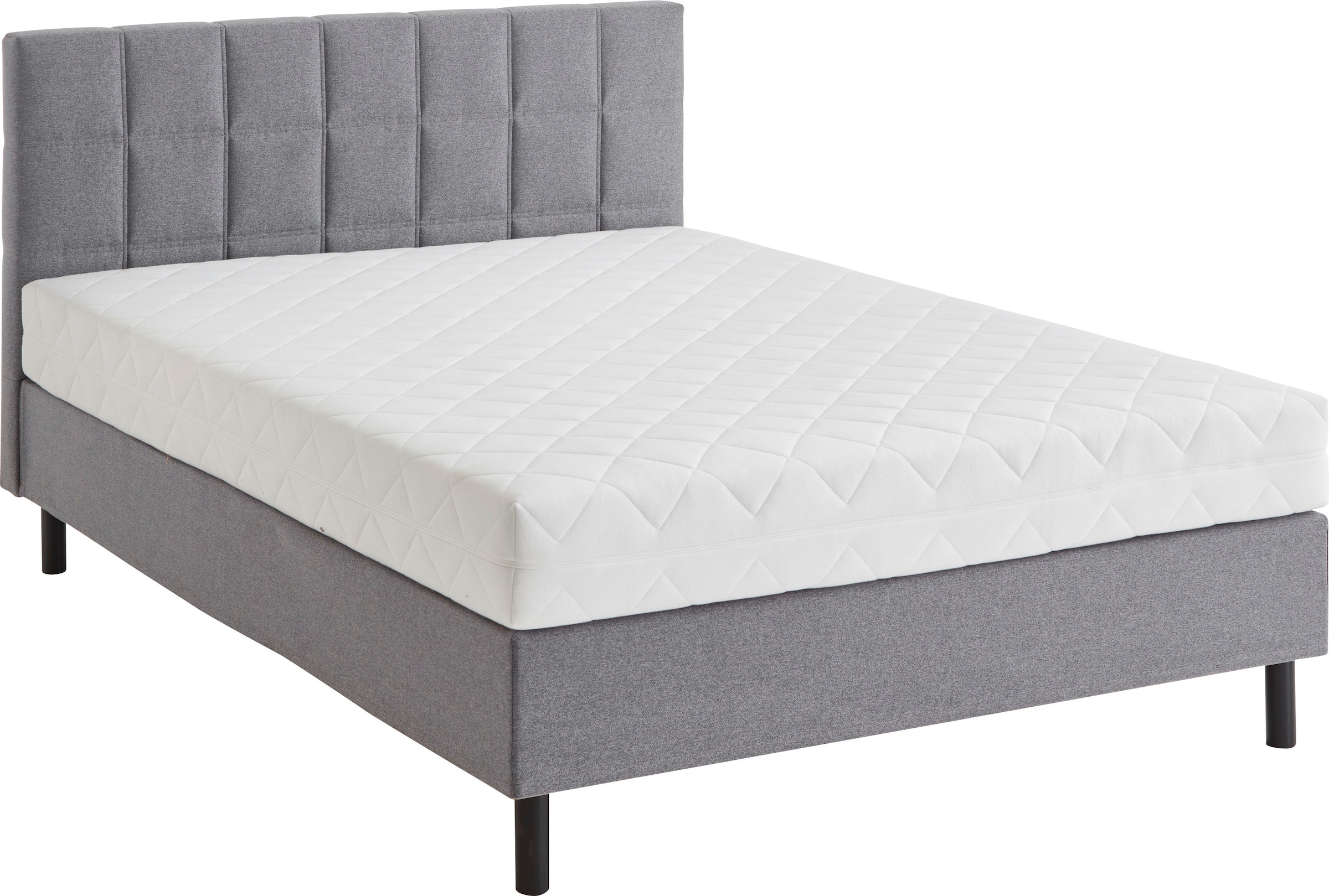 ATLANTIC home collection Boxbett »Nikola« Massivholzfüssen, mit / ohne Matratze, in H2 und H3 erhältlich