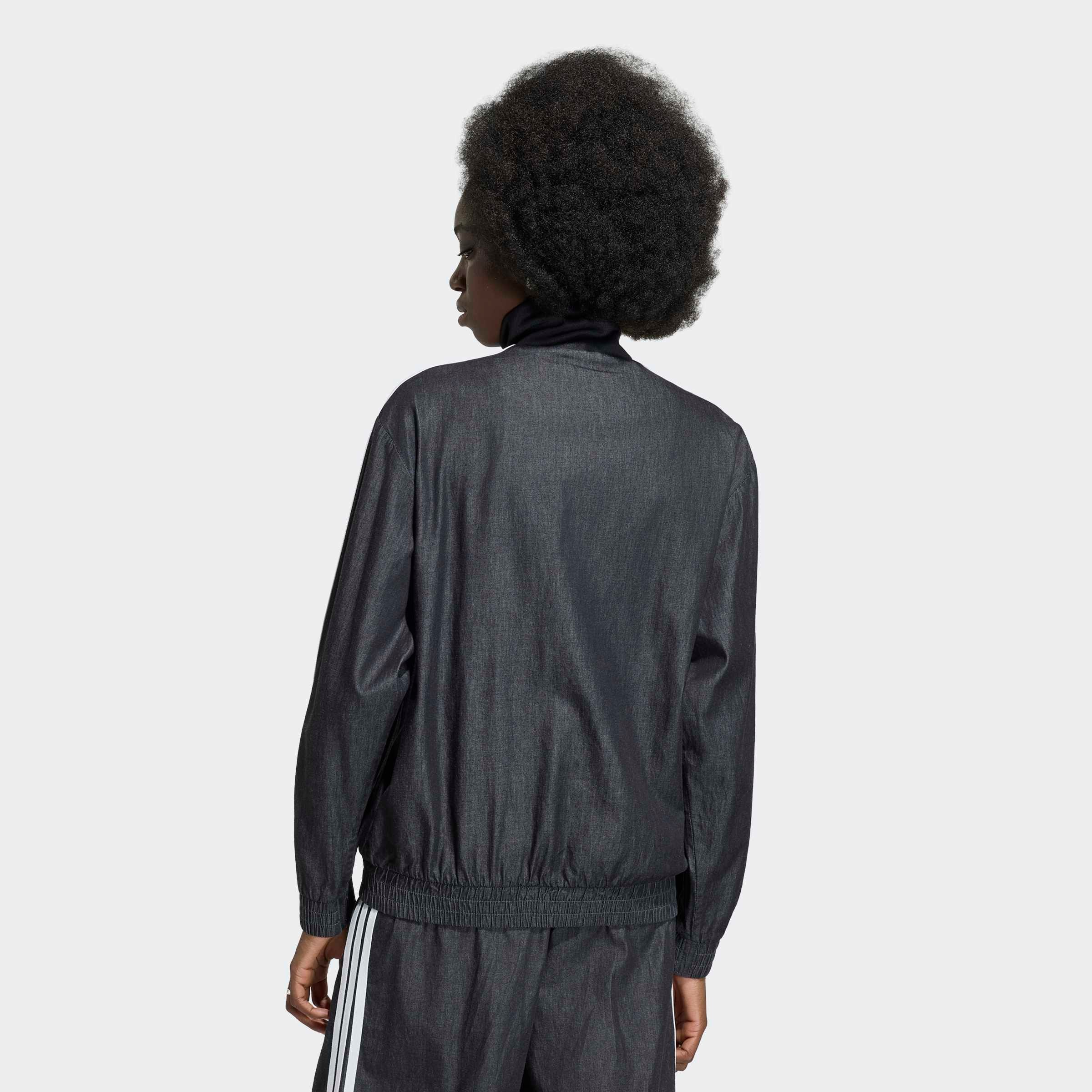 adidas Originals Outdoorjacke »DENIM FB TT« für Erwachsene, mit Reissverschluss, aus Baumwolle