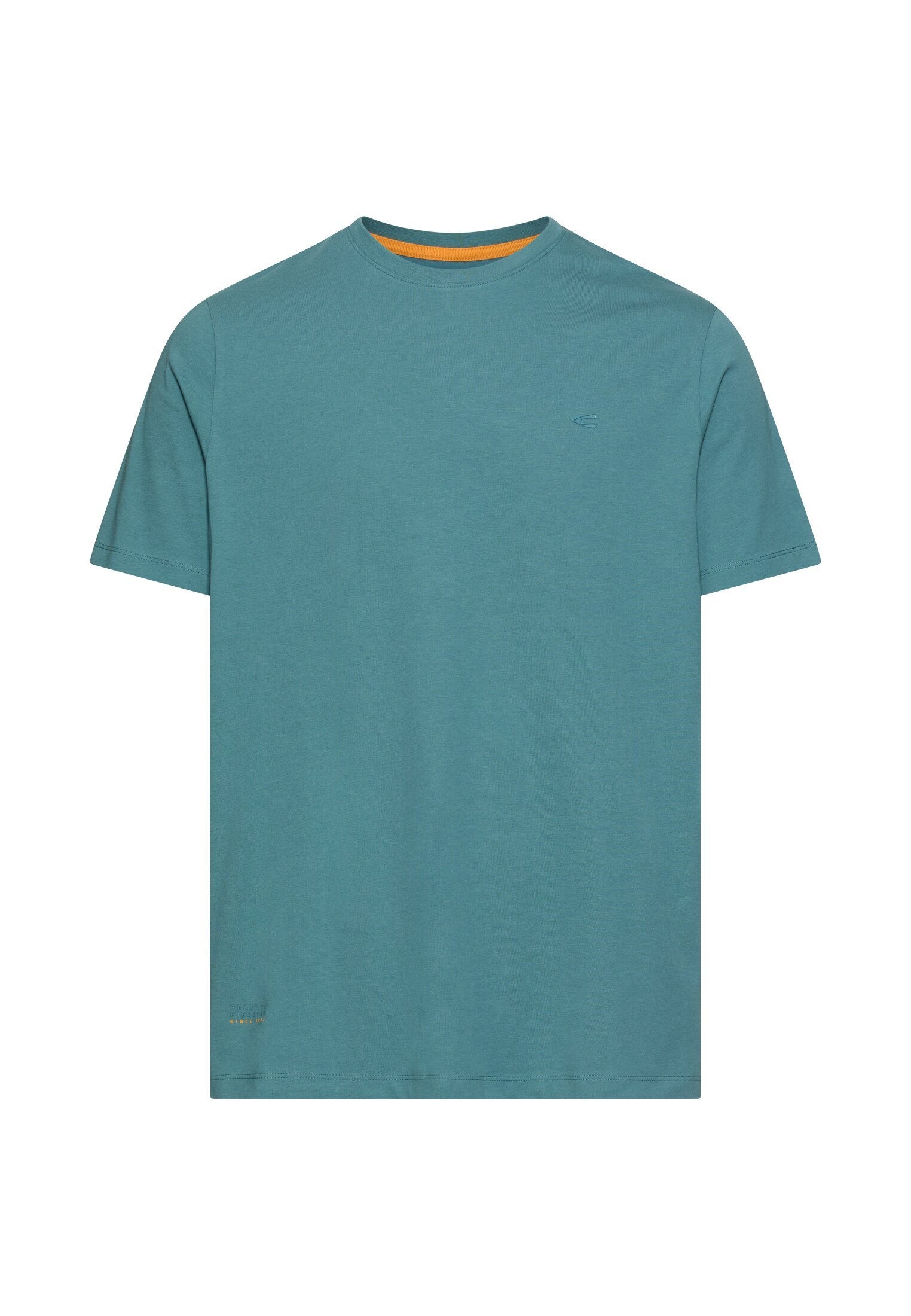 camel active T-shirt à manches courtes t-shirt d'été uni avec stretch