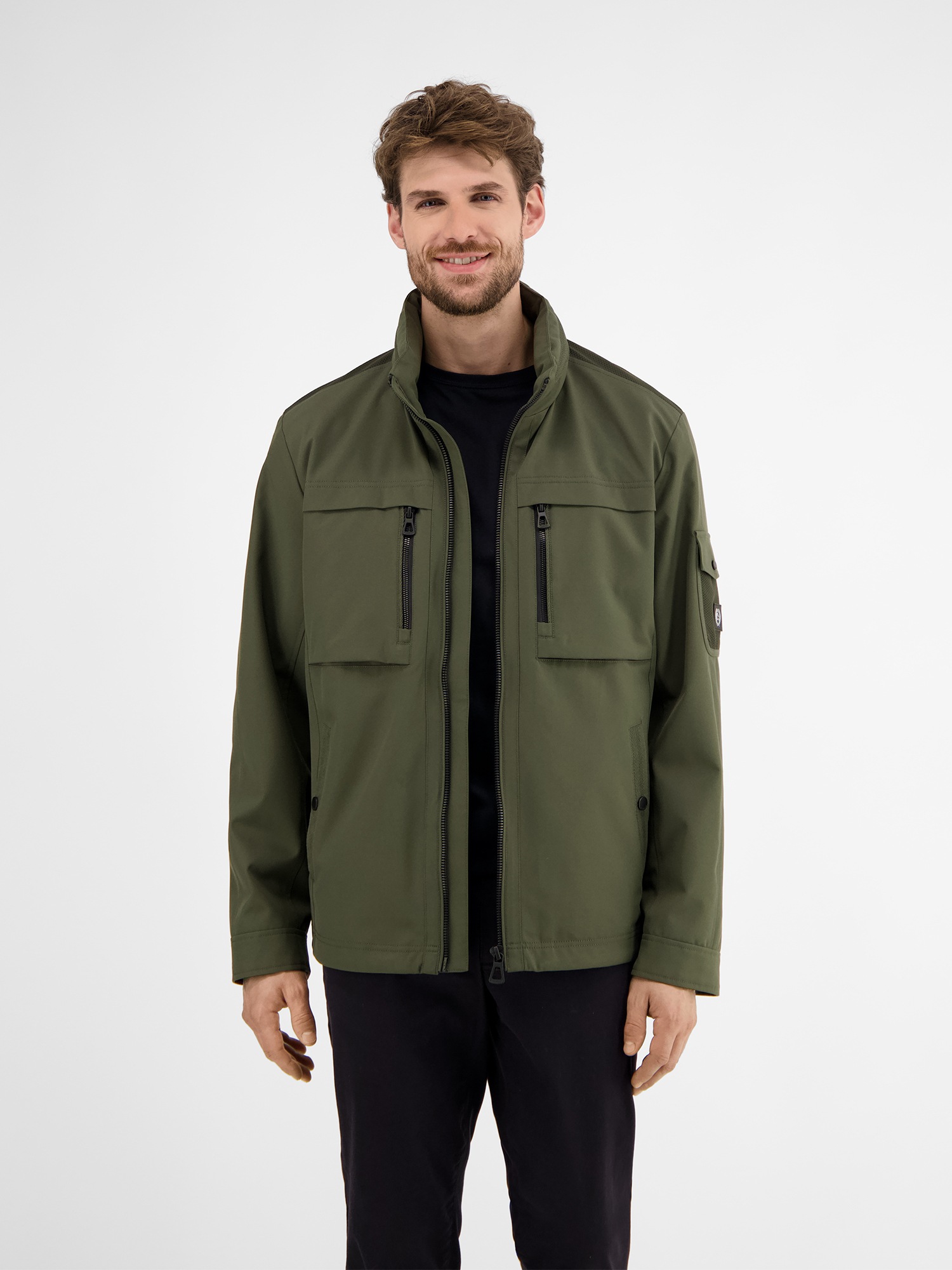 LERROS Outdoorjacke »Shell-Blouson mit Kapuze« mit Kapuze