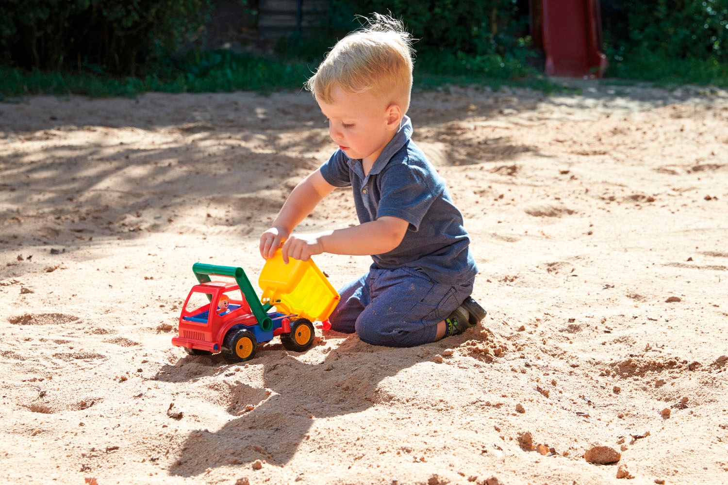 Lena® Benne à jouets »Aktive« inklusive Spielfigur; Made in Europe