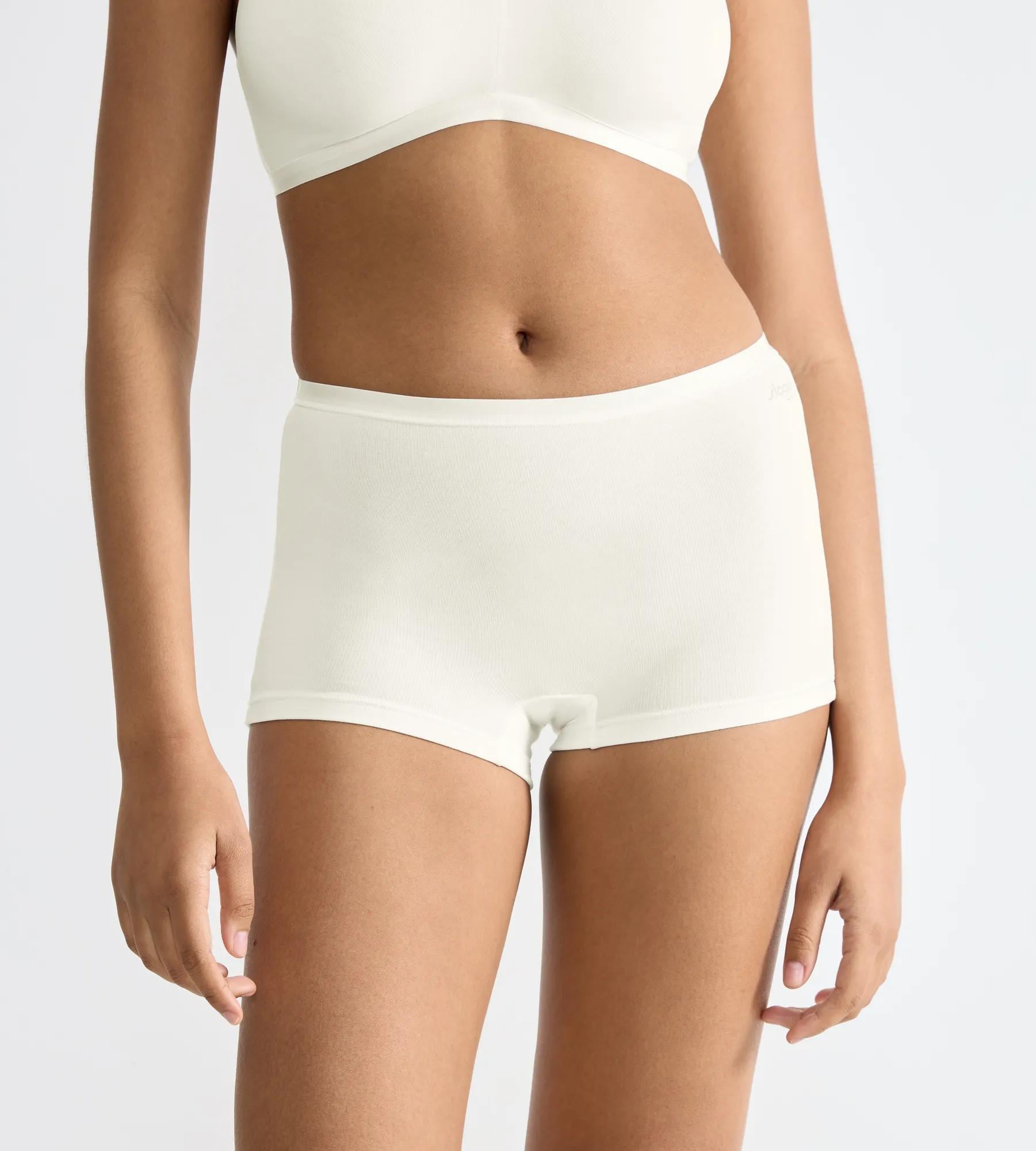 sloggi Panty »GO Daily Cotton« 3er  Pack,  Glanz-Effekt Details, elastisch, bequem, Baumwollmix