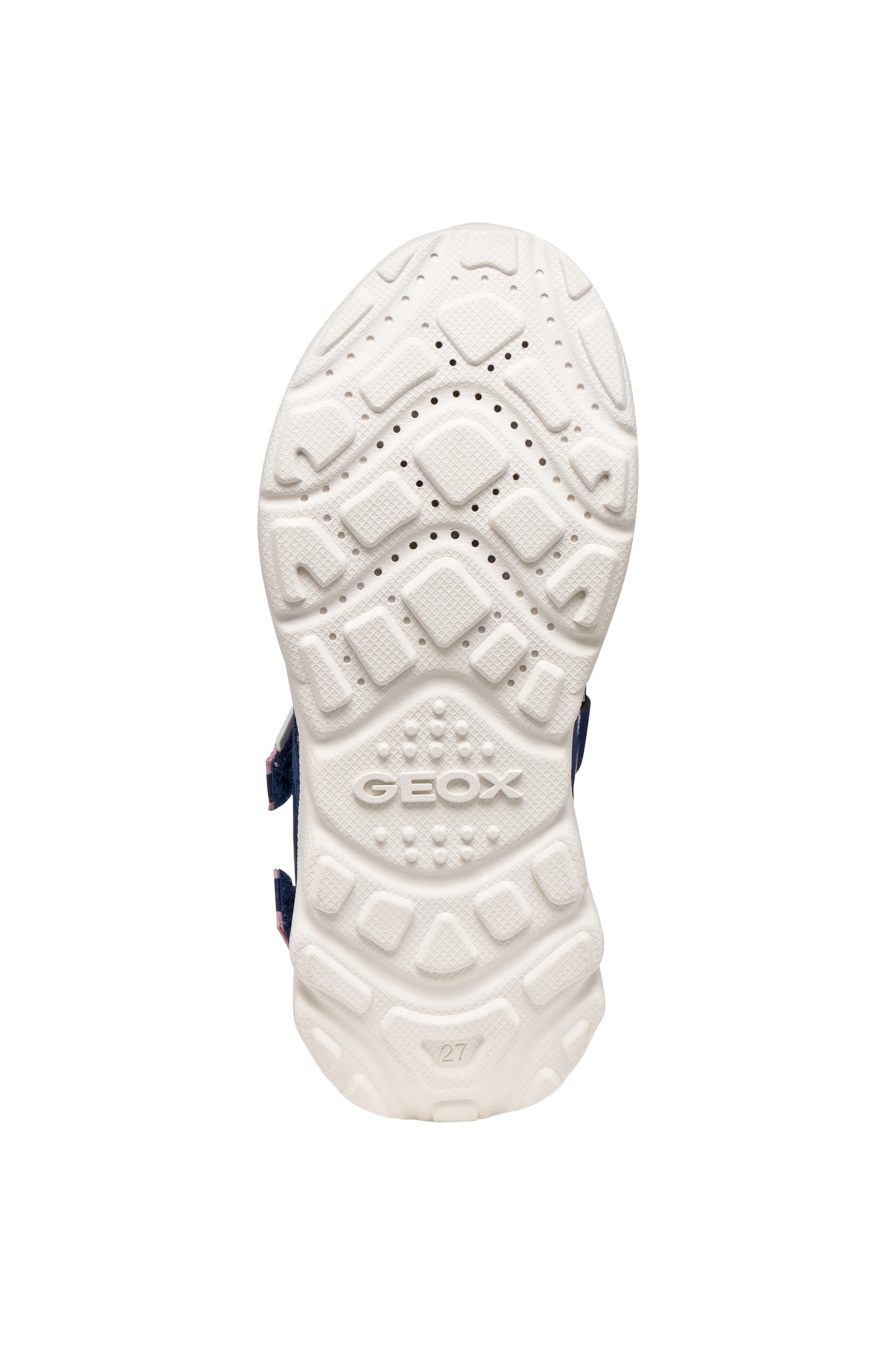 Geox Sandale »J SANDAL AIRADYUM GI«  avec fermeture scratch et bride talonnière, gabarit de taille à télécharger