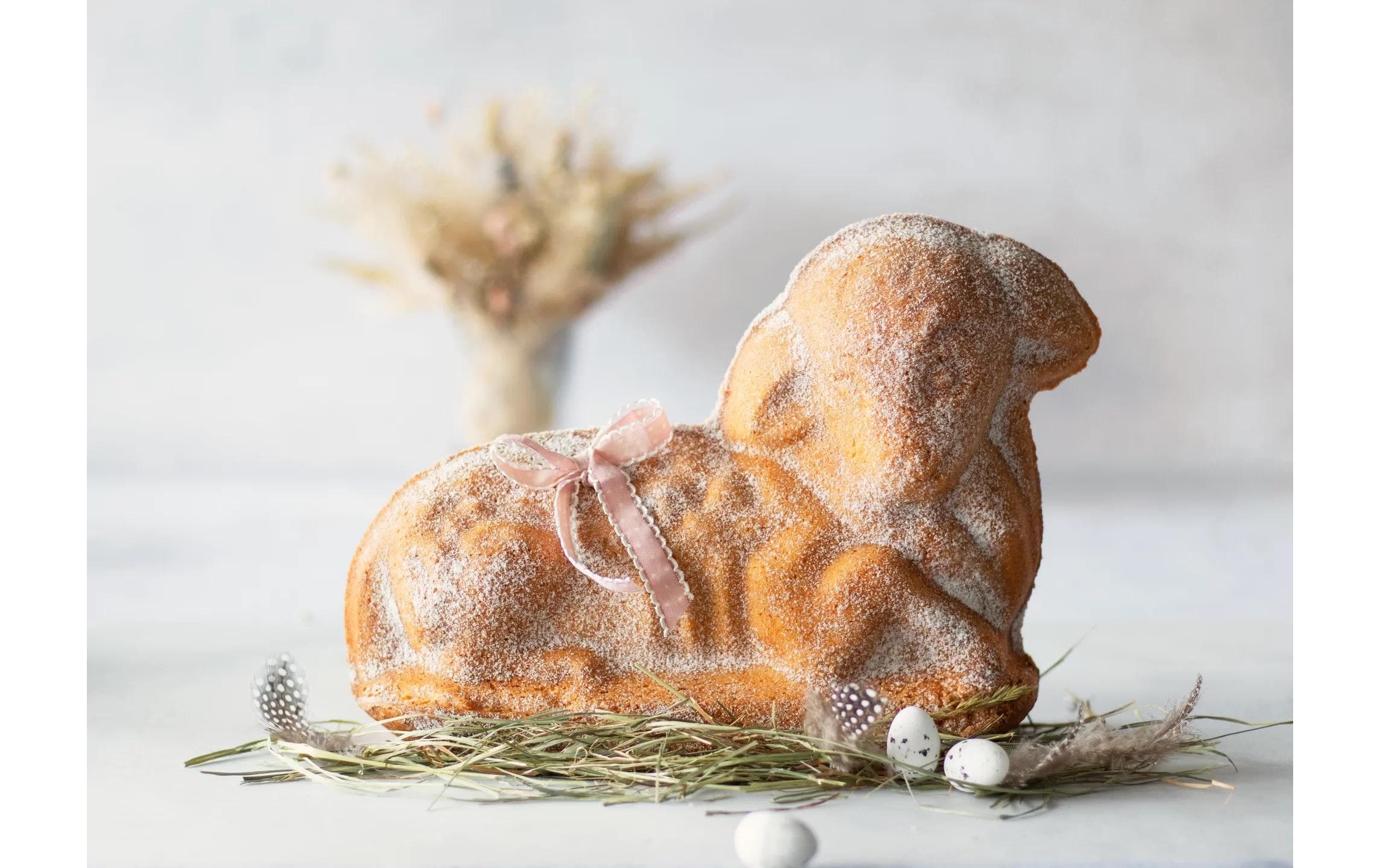 STÄDTER Backform »3D Osterlämmchen 36 x 22 x 9,5 cm«