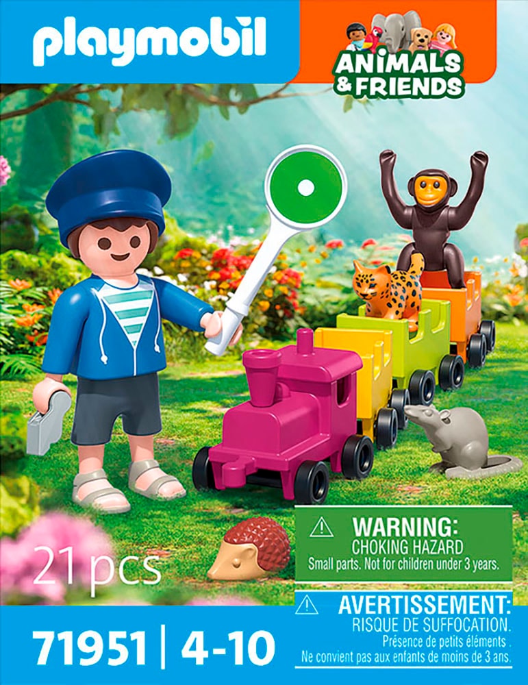 Playmobil® Jeu de construction »Kleine Lokausfahrt (71951), Animals & Friends« fabriqué en Europe