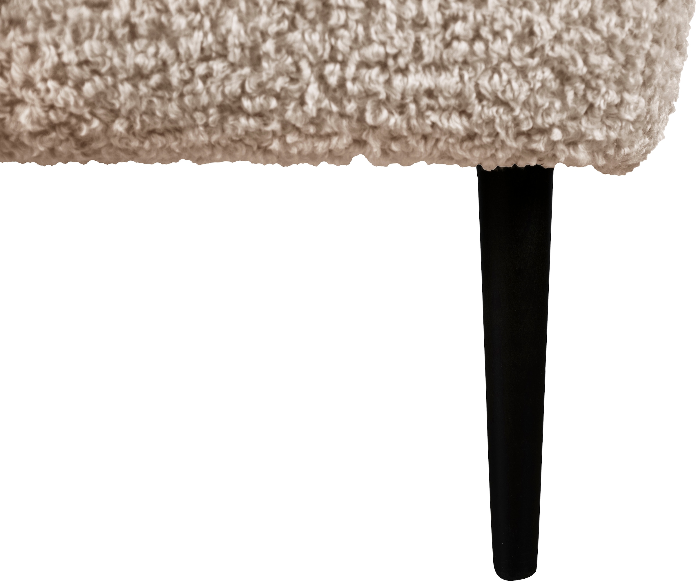 LeGer Home by Lena Gercke Fauteuil »Dinah« piqûre boutonnée dans le dos, avec ou sans tabouret au choix