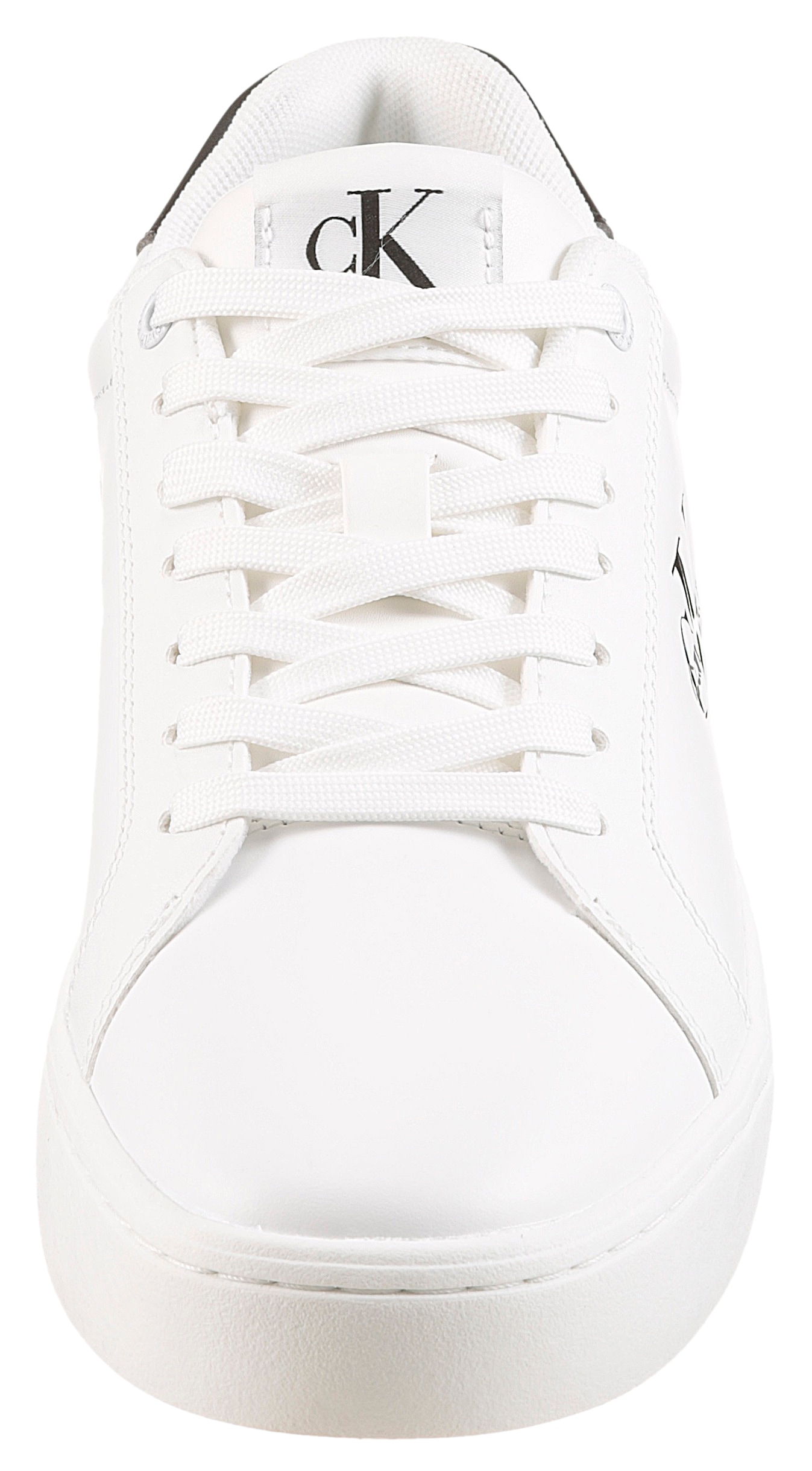 Calvin Klein Jeans Sneaker »CLASSIC CUPSOLE MONO LTH«  Freizeitsneaker, Halbschuh, Schnürschuh in klassischer Optik