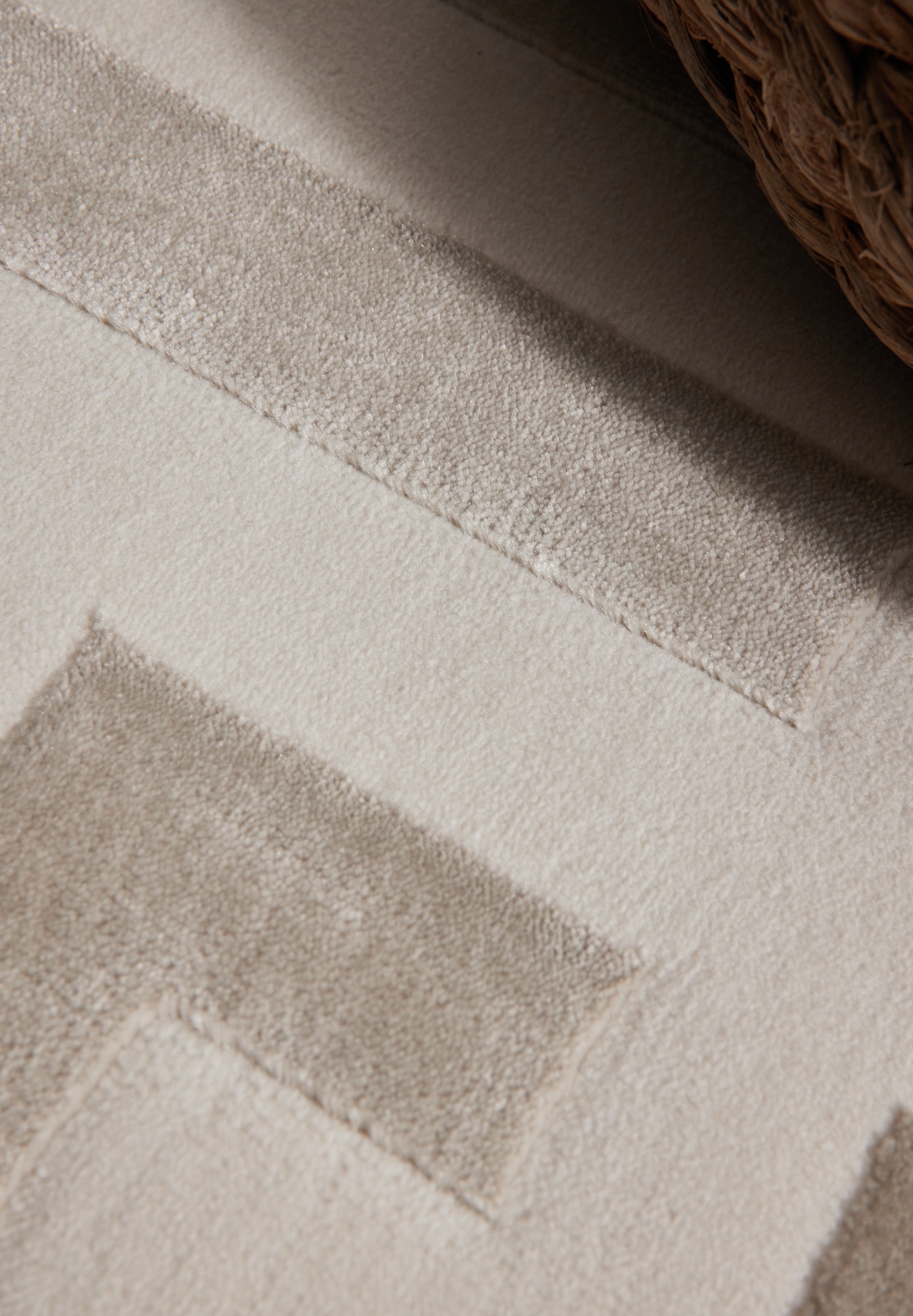 ELLE DECORATION Designteppich »Onyx« rechteckig 9 mm Höhe Wohnzimmer, Schlafzimmer, Läufer, Hoch-Tief Effekt, Flur, Glanz