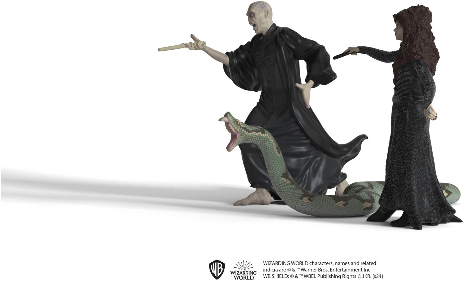 Schleich® Personnage de jeu »WIZARDING WOLRD™, Voldemort, Nagini & Bellatrix L. (42684)«