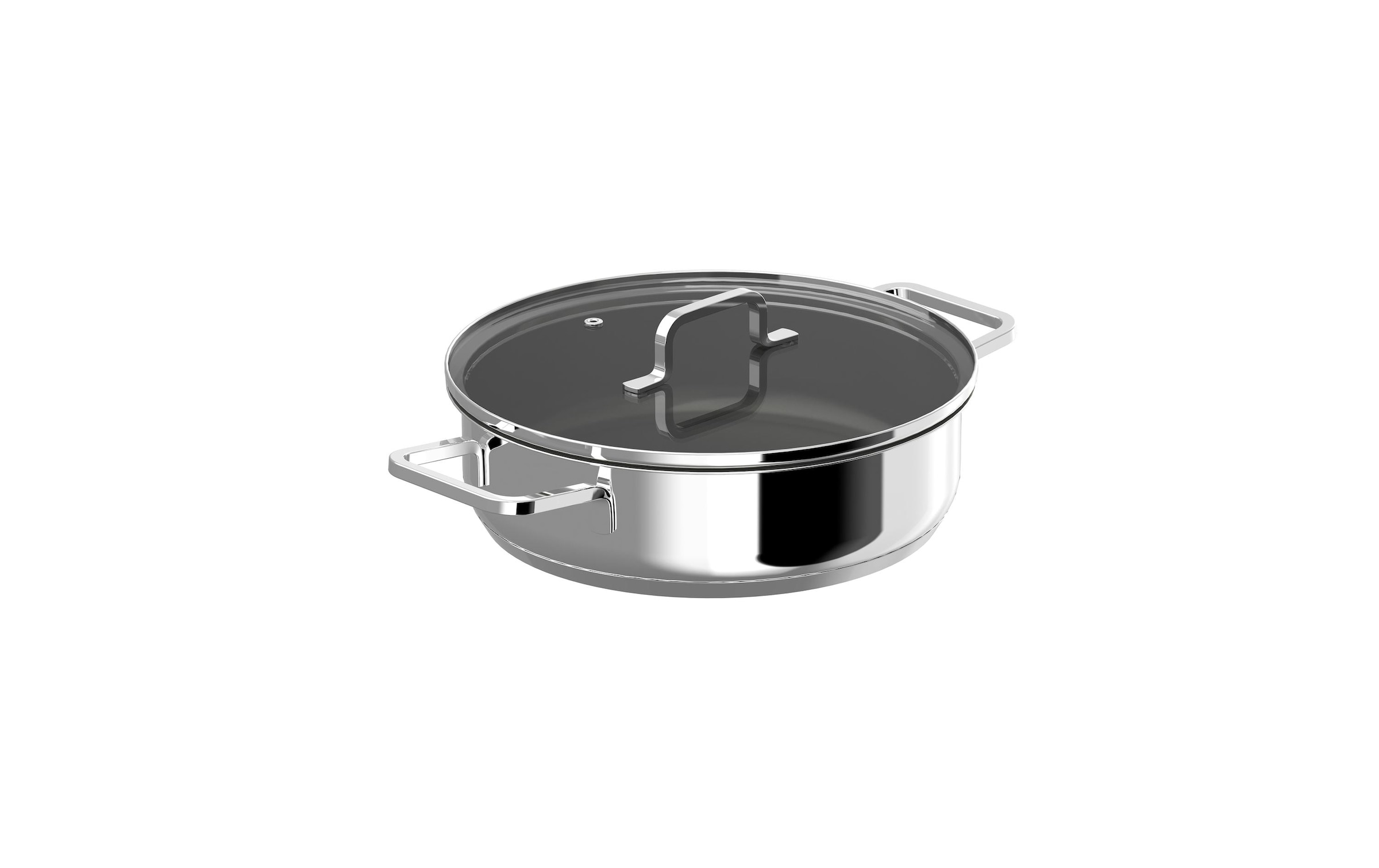 BergHOFF Schmorpfanne »Helix Sauté-Pfanne 26 cm« Edelstahl