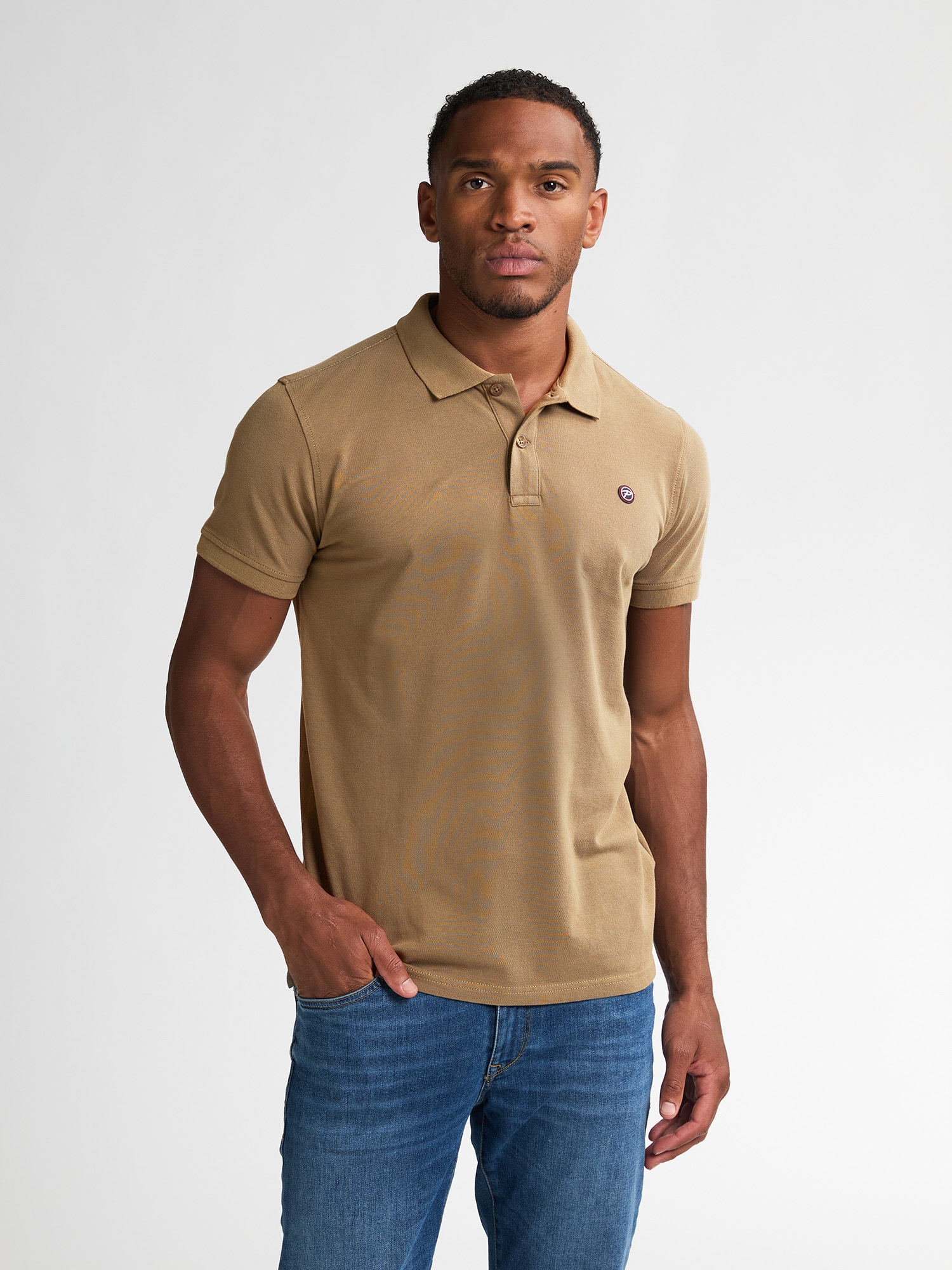 Petrol Industries Polo mit Logo Stickerei