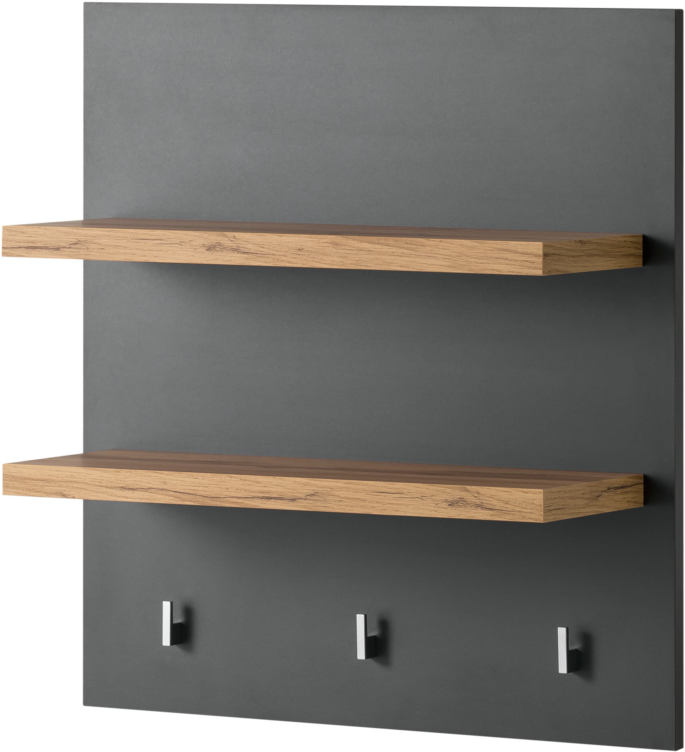 GOODproduct Küchenzeile »KS-Westminster, Pantryküche im Landhaus Stil, hochwertige Metallgriffe« Set,  Breite 194 cm, Kommode, Wandpaneel, Hängeschrank und Herdumbau