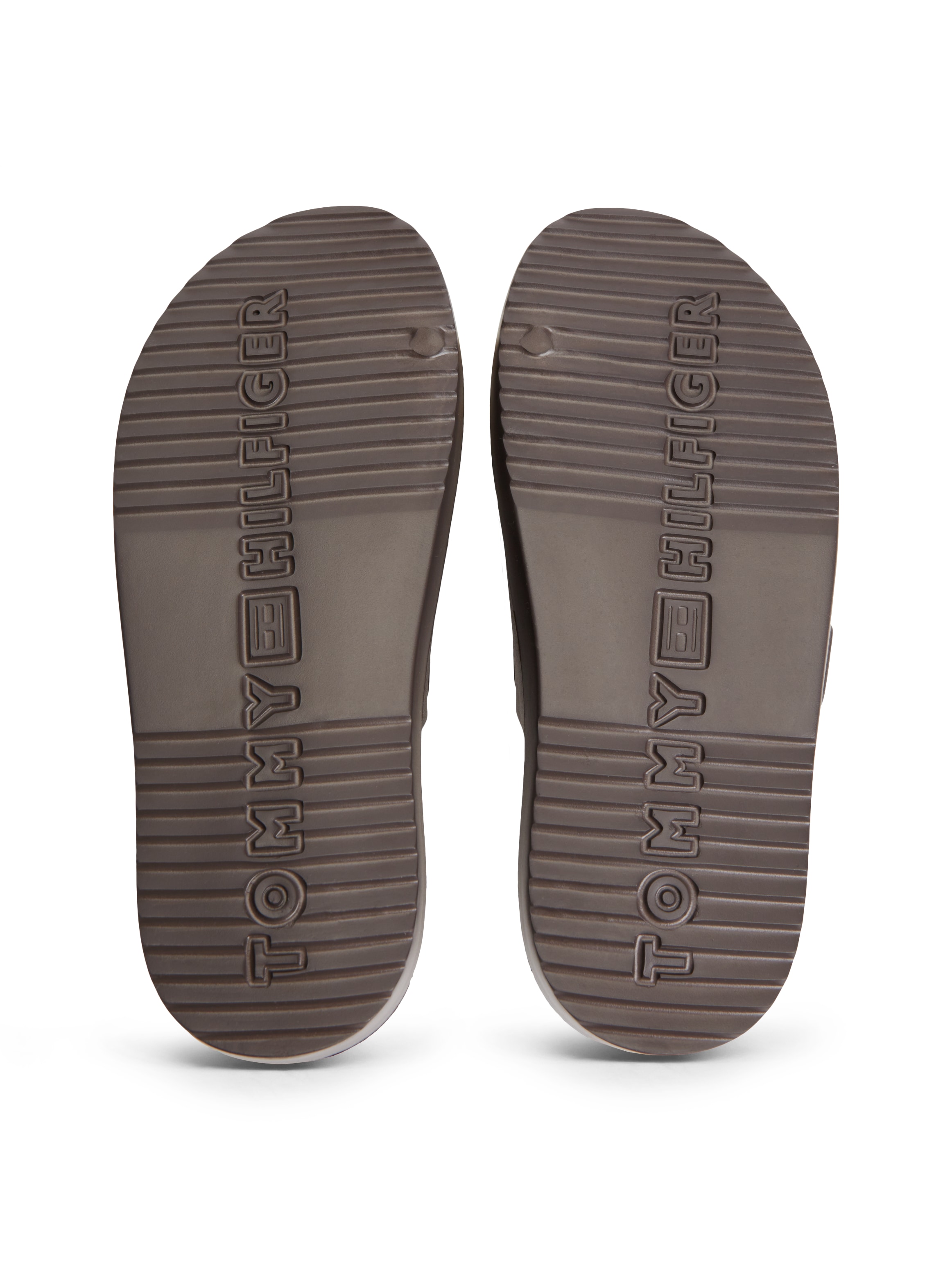 Tommy Hilfiger Pantolette »TH MOLDED SUMMER SANDAL«  chaussure d'été avec couture décorative latérale