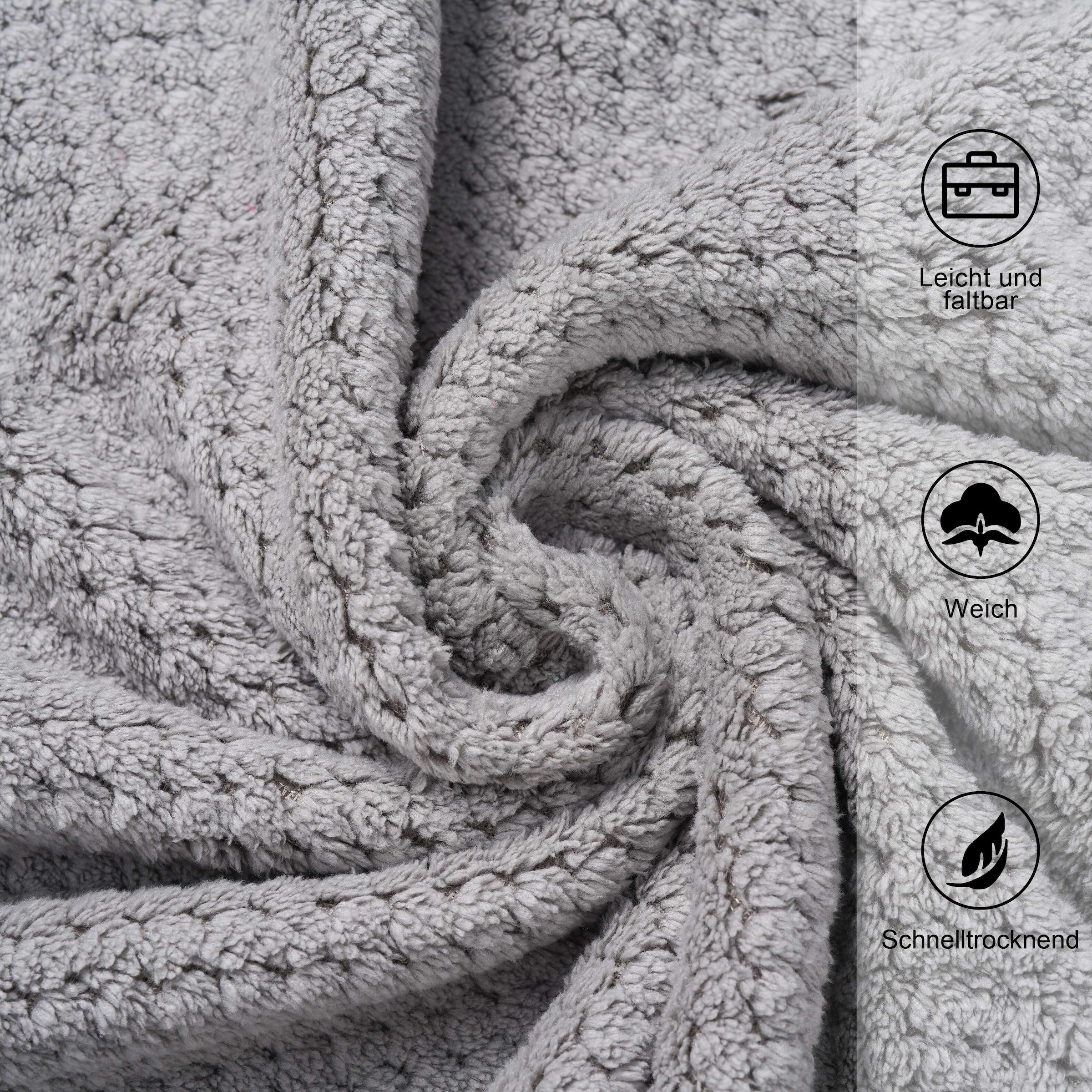 GOODproduct Handtücher »Parris, diverse Grössen, ideal als Sporthandtuch, Reisehandtuch« sehr leicht, kompakt, schnelltrocknend, Mikrofaser, mit Waffelmuster