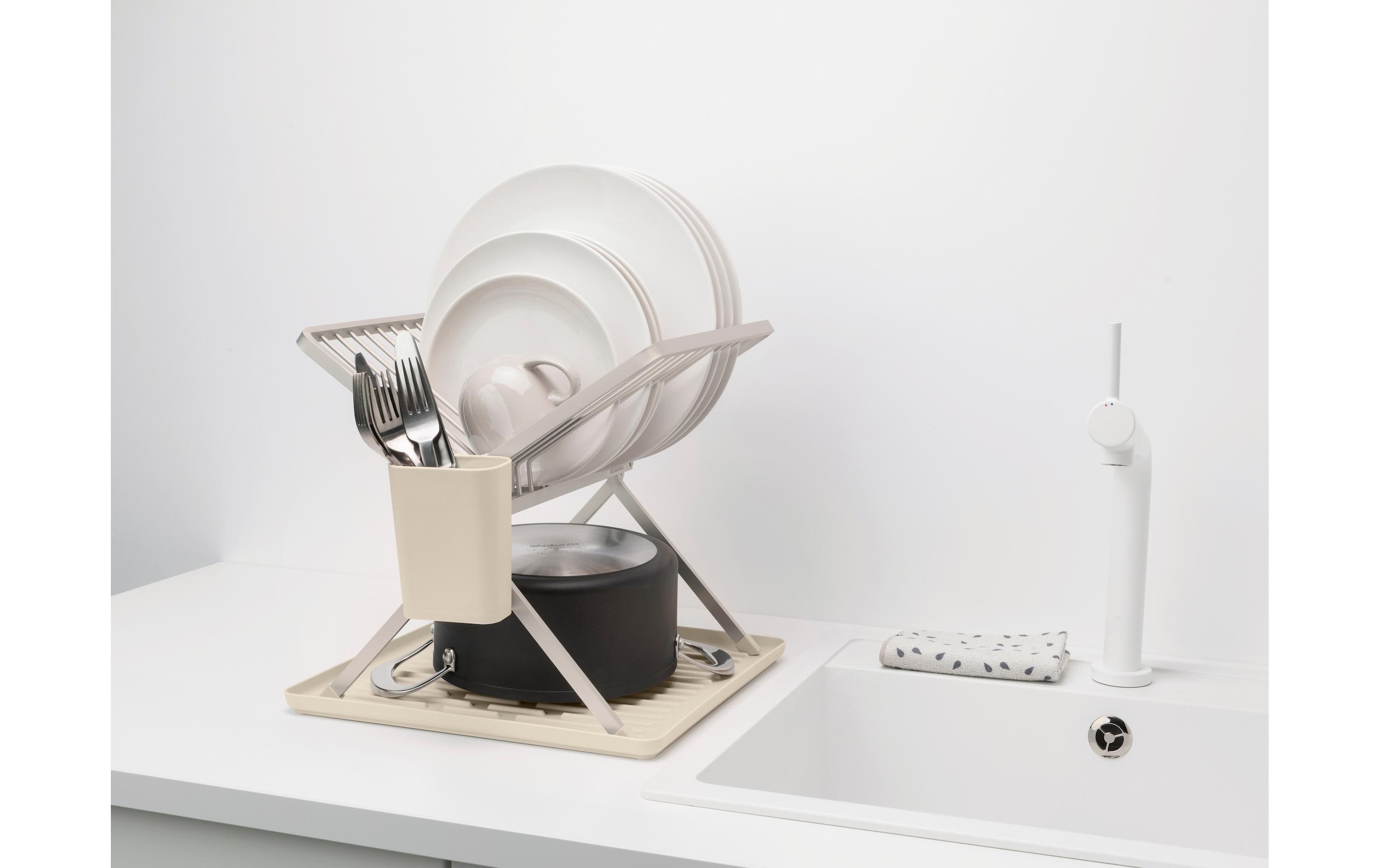 Brabantia Geschirrständer »Sink side« Faltbares Abtropfgestell