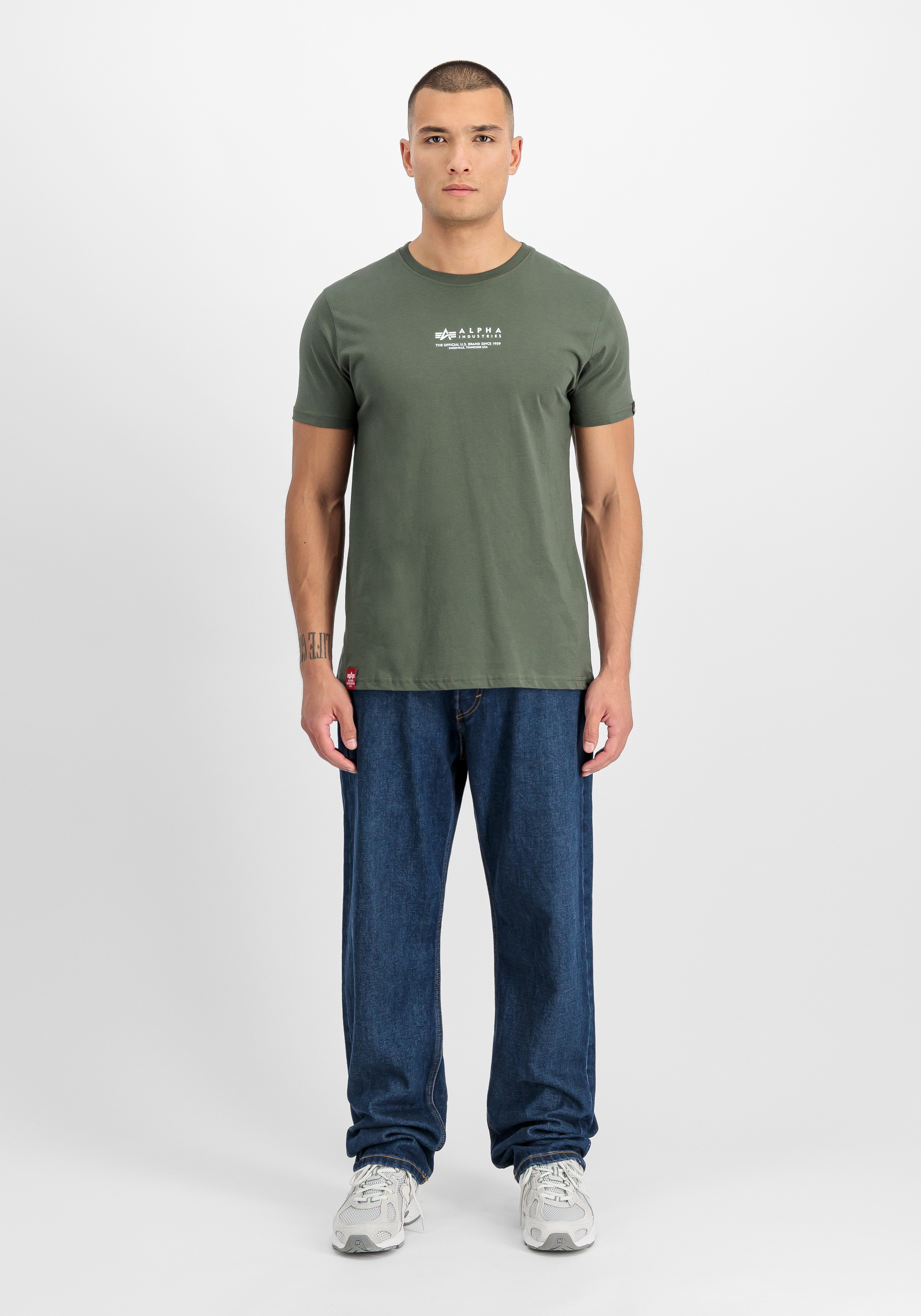 Alpha Industries T-Shirt »Alpha Wording T-Shirt«