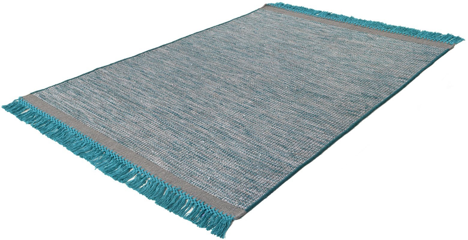 Arte Espina Teppich »Nomad 8064« rechteckig 11 mm Höhe Handgemachter Fransenteppich in neutralem Design