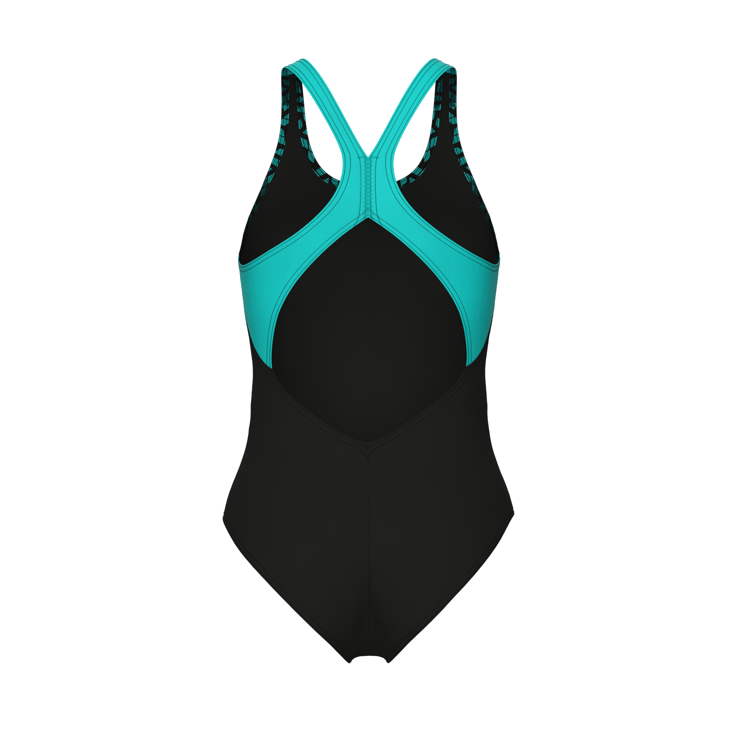 Arena Maillot de bain »WOMEN'S ARENA KIKKO V SWIMSUIT V BACK GRAPHIC«, 1 cuis mit UV-Schutz UPF 50+