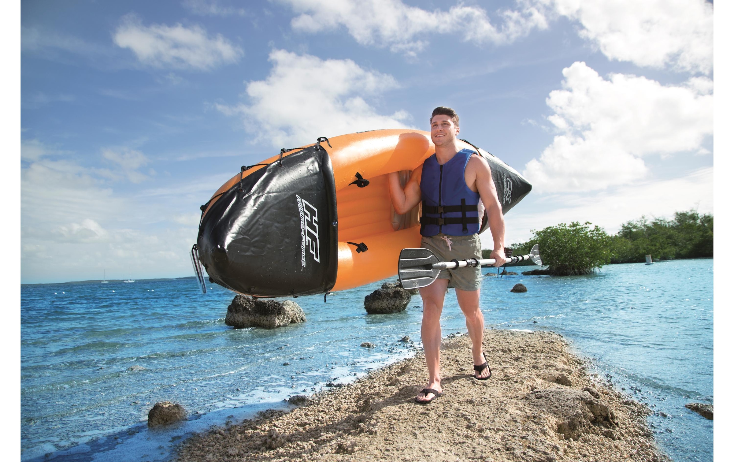 Bestway Kayak à deux places »Hydro Force Lite-Paid X2«