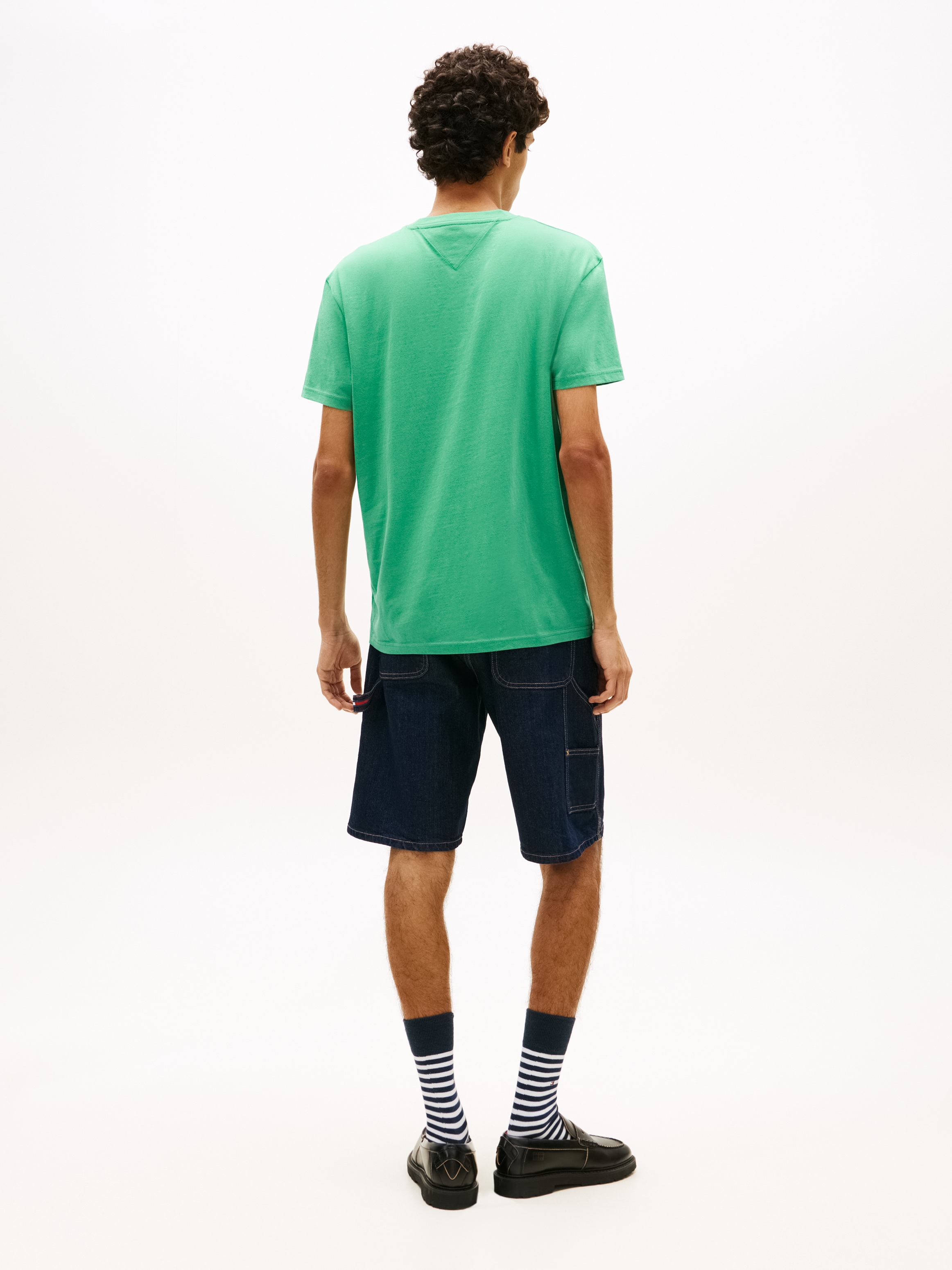 Tommy Jeans »TJM REGULAR LINEAR LOGO EXT« Rundhals, Regular Fit