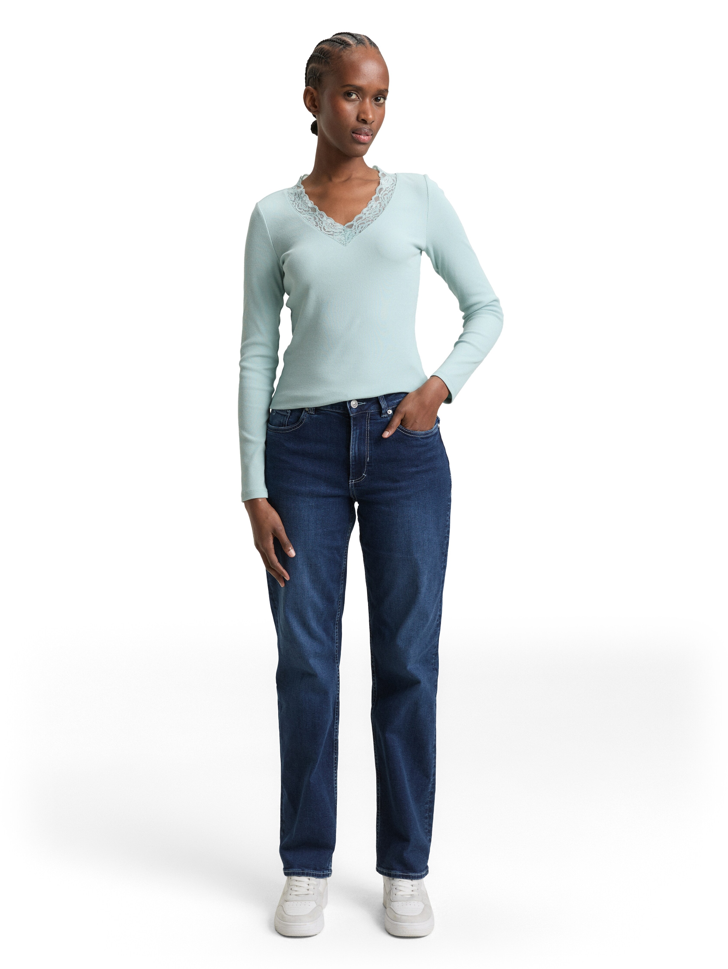 TOM TAILOR Denim T-shirt à manches longues