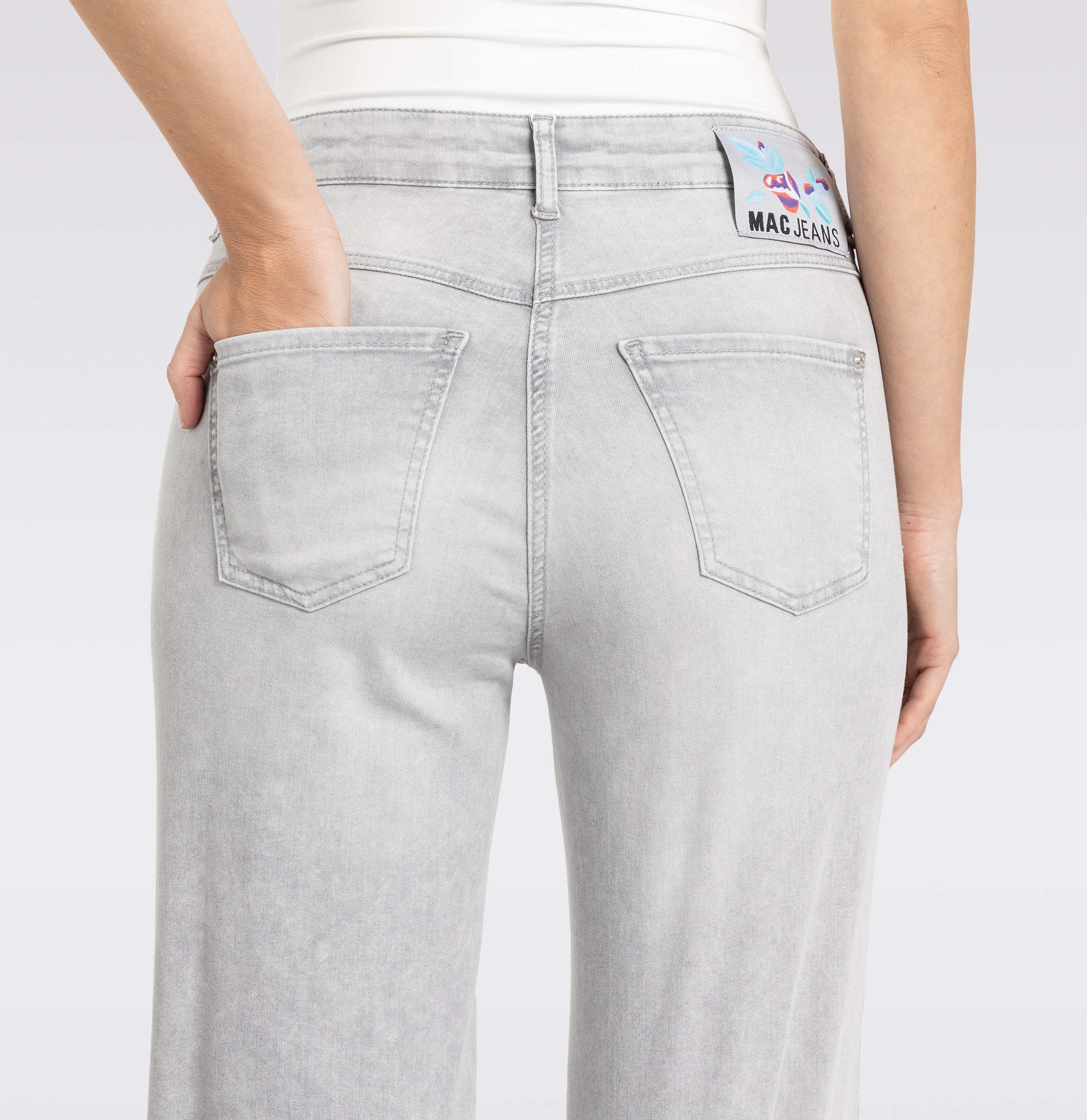 MAC Jeans large »DREAM WIDE« avec jambe large stretch