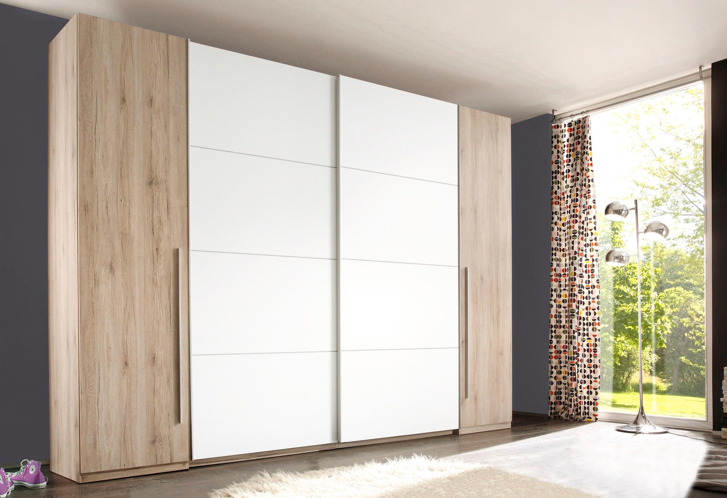 Schlafkontor Armoire à portes coulissantes »Match« mit Dreh- und Schwebetüren