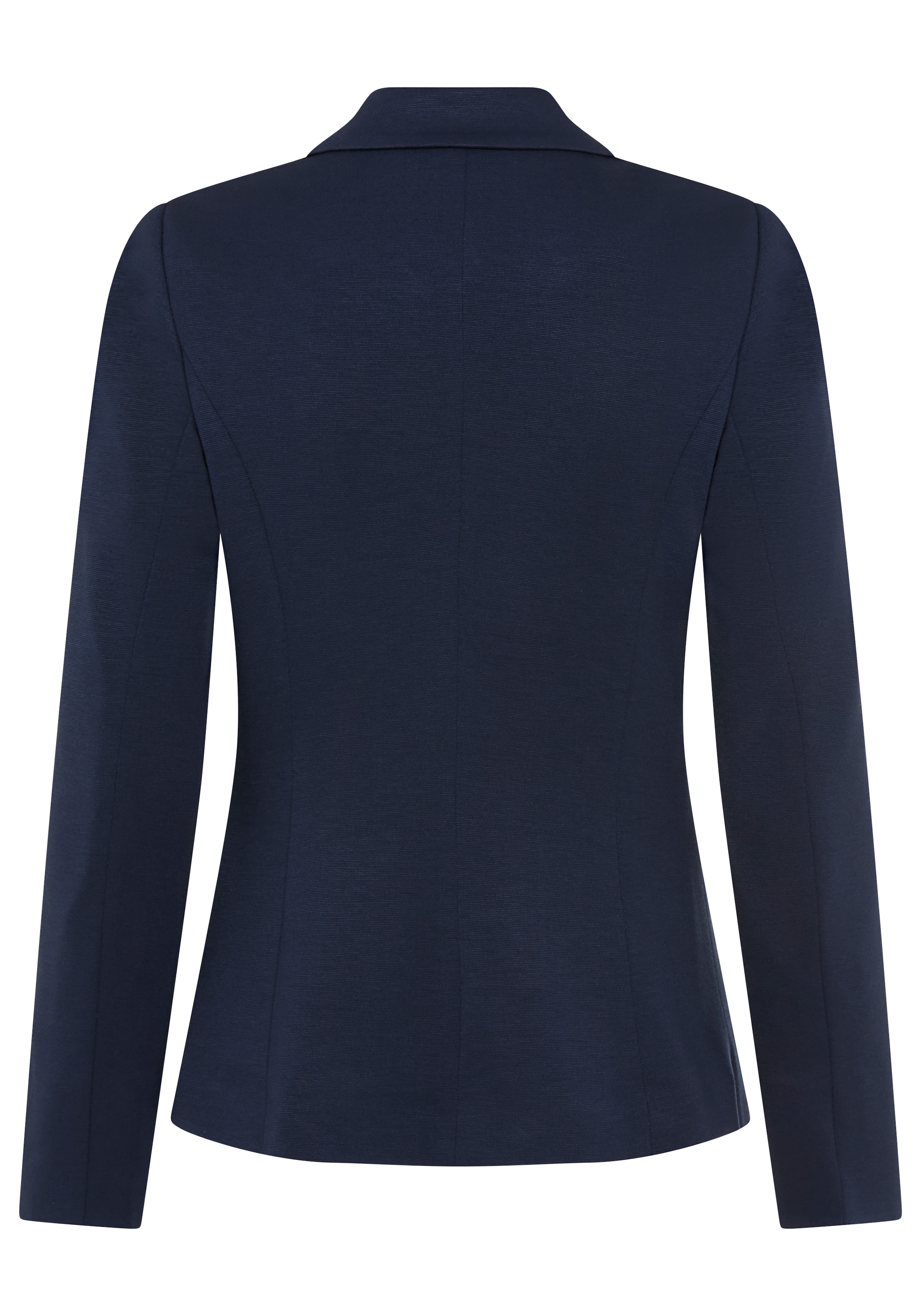 Bruno Banani Blazer court coupe longueur hanches, coupe ajustée, avec label de marque