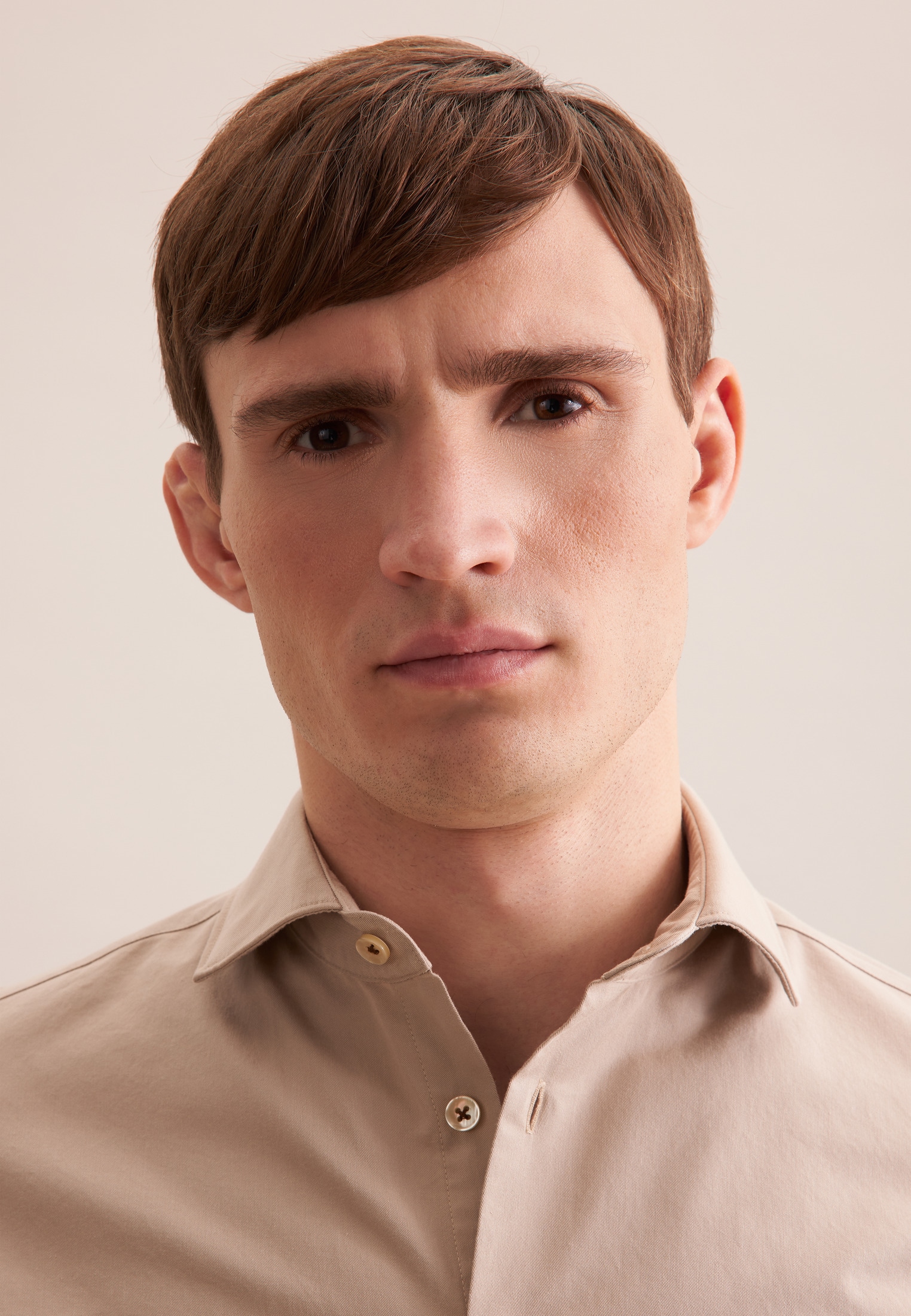 seidensticker Chemise d'affaires Slim 1/1 Kentkragen Uni