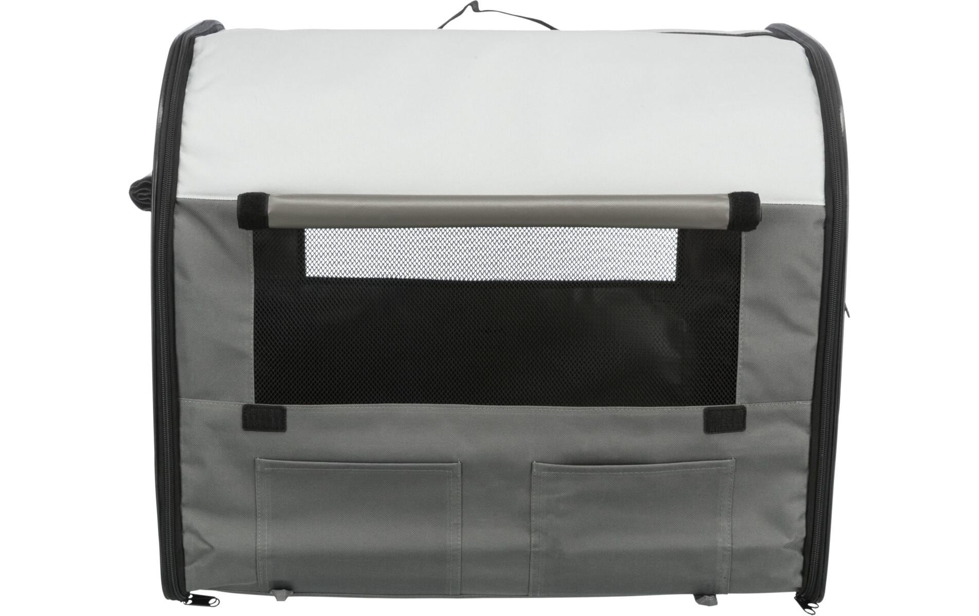 TRIXIE Caisse de transport pour animaux »Basic S« bis 7 kilos Pliable, bonne circulation de l'air, poignée de transport stable, repliable