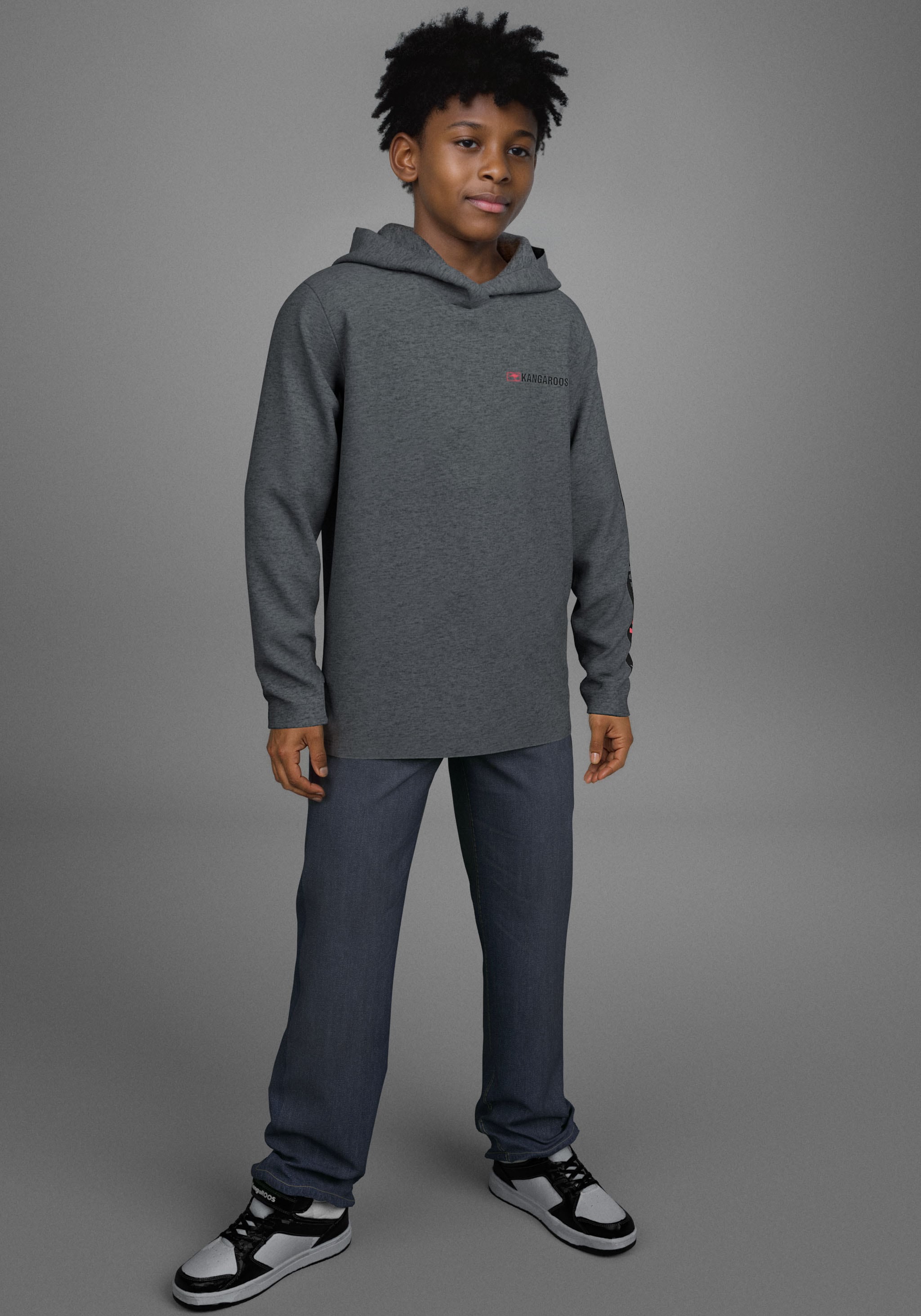 KangaROOS Jeans stretch », regular fit mit geradem Beinverlauf« bequeme Passform,  gerades Bein,  niedrige Leibhöhe