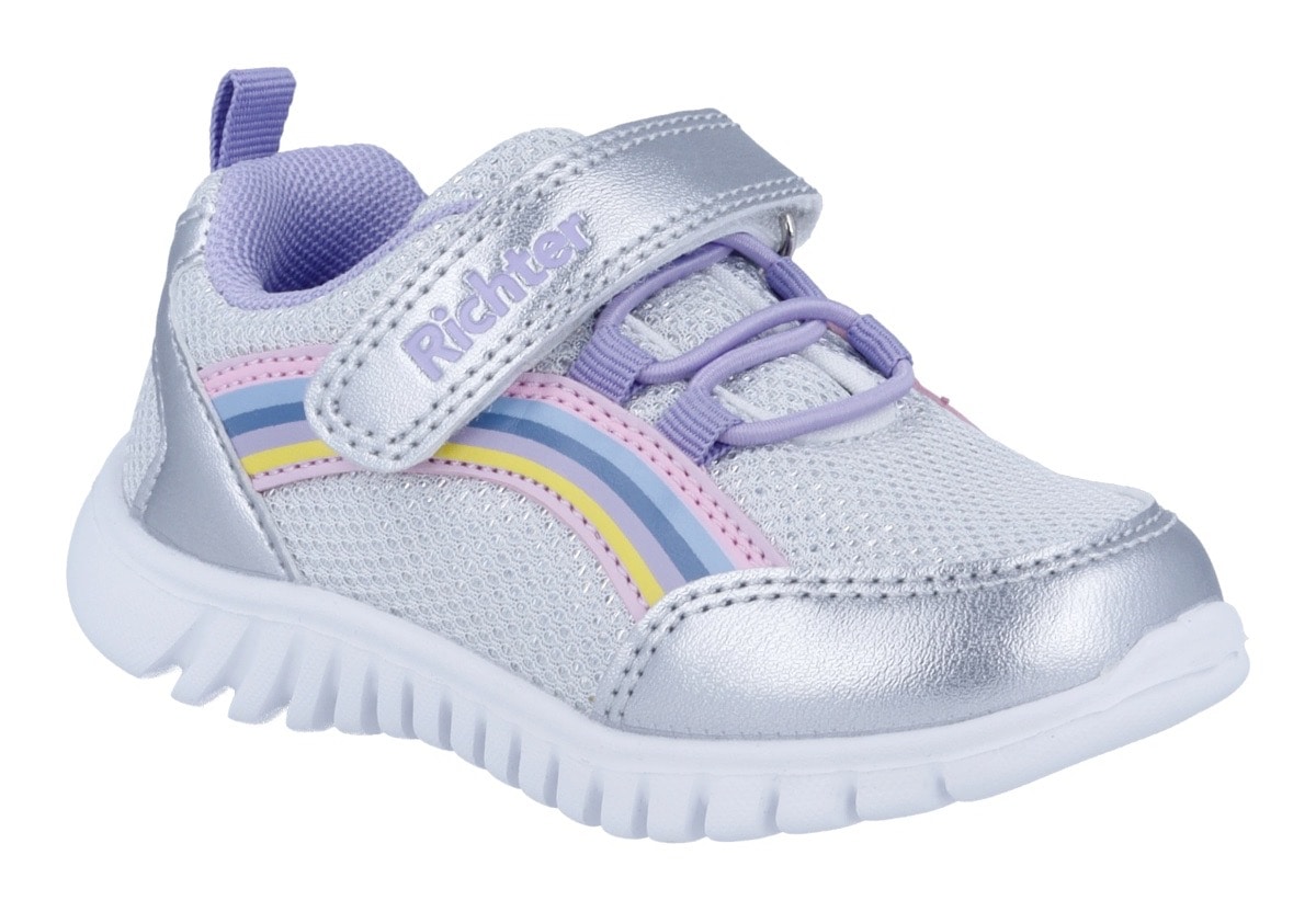Richter Baskets slip-on »Wallaby«  chaussure à scratch avec motif arc-en-ciel, gabarit de taille à télécharger