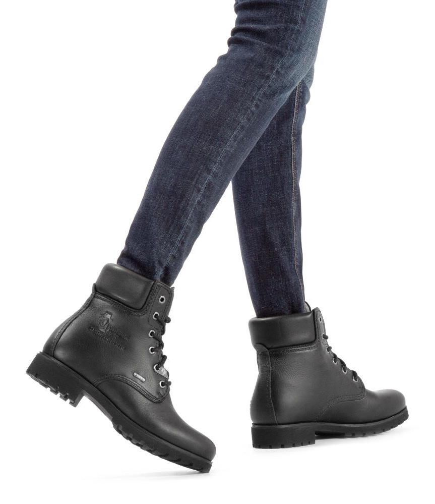 Panama Jack Bottes d'hiver »Panama«  , Winterboots, Schnürboots, mit GORE-TEX, seitliche Logoprägung