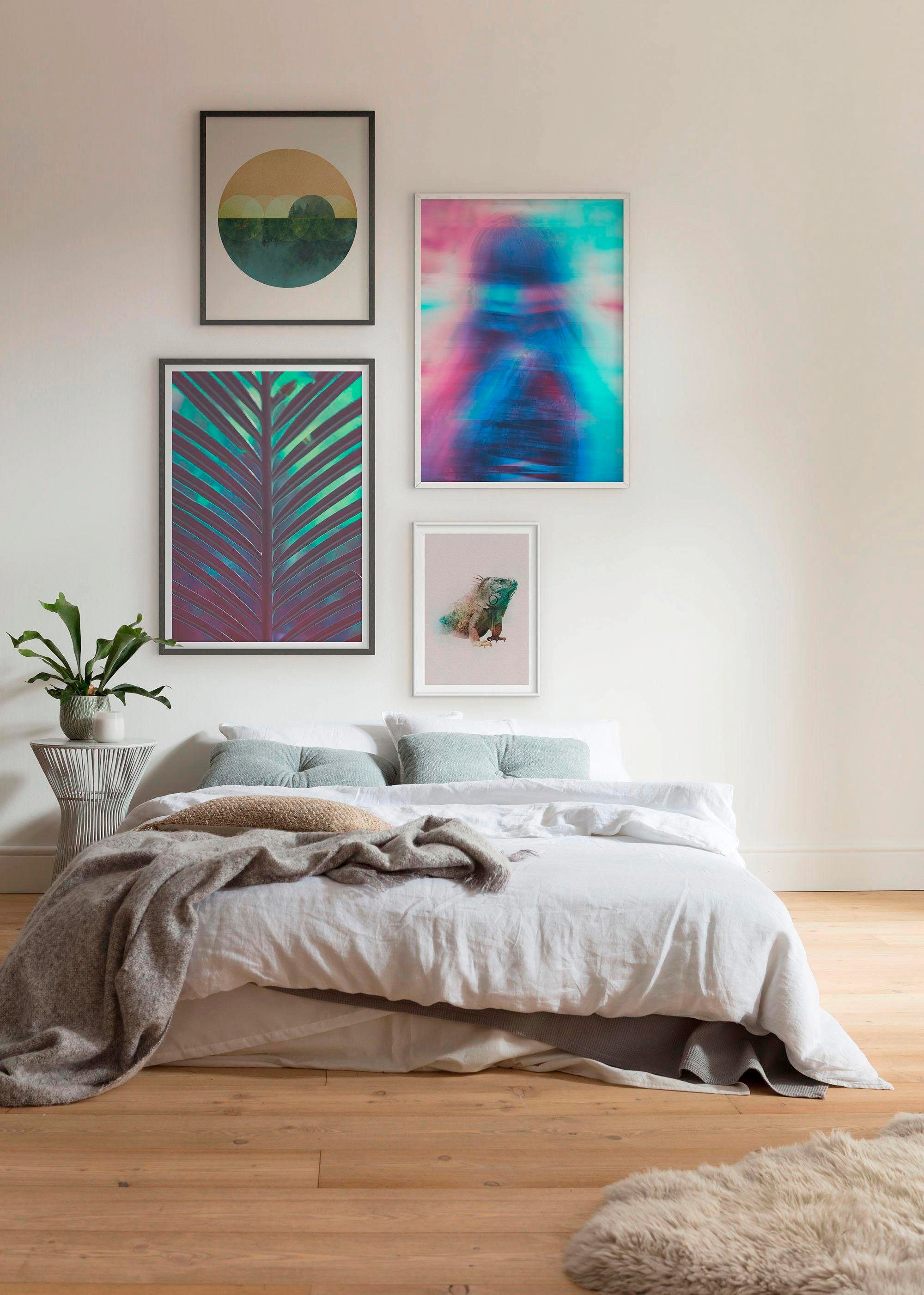 Komar Image »Animals Paradise Iguana« 1 cuis tlg. Wandbild zur Dekoration - ohne Rahmen