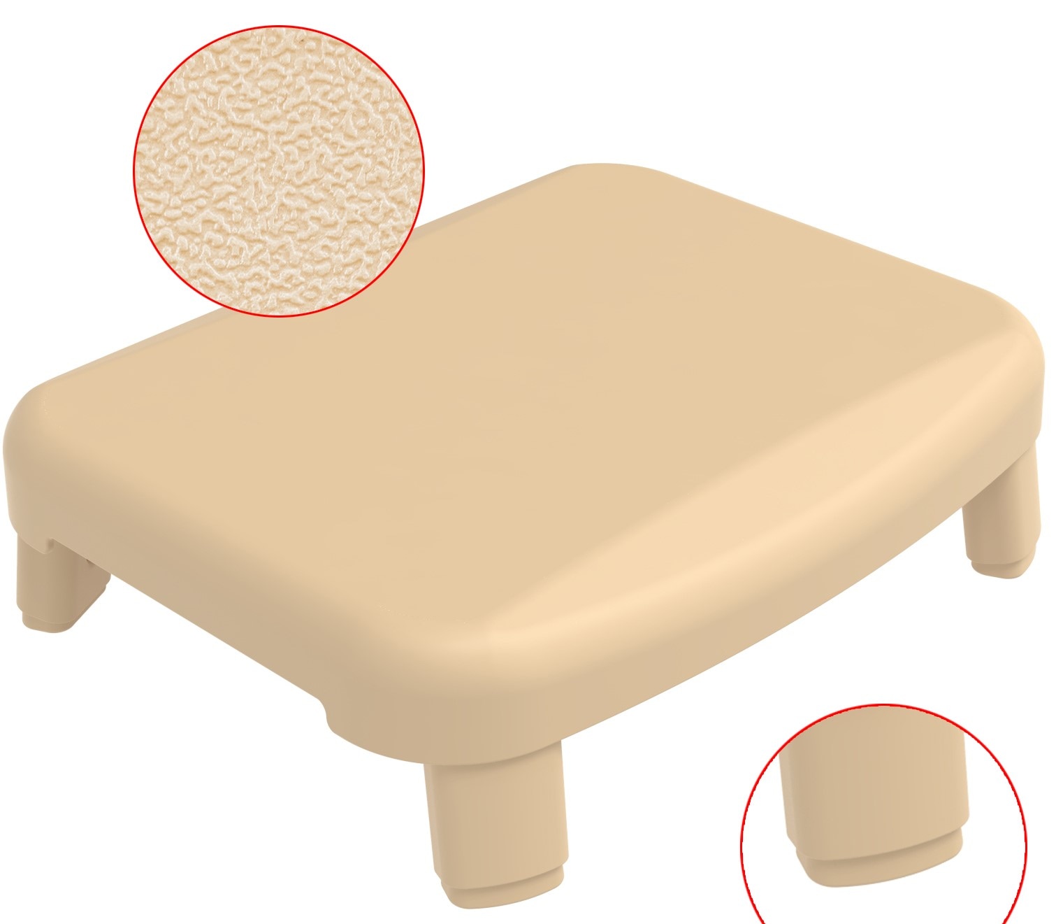 Bischof Bad-Stufe »Easy Step« Belastbarkeit bis 150Kg, hohe Standsicherheit.