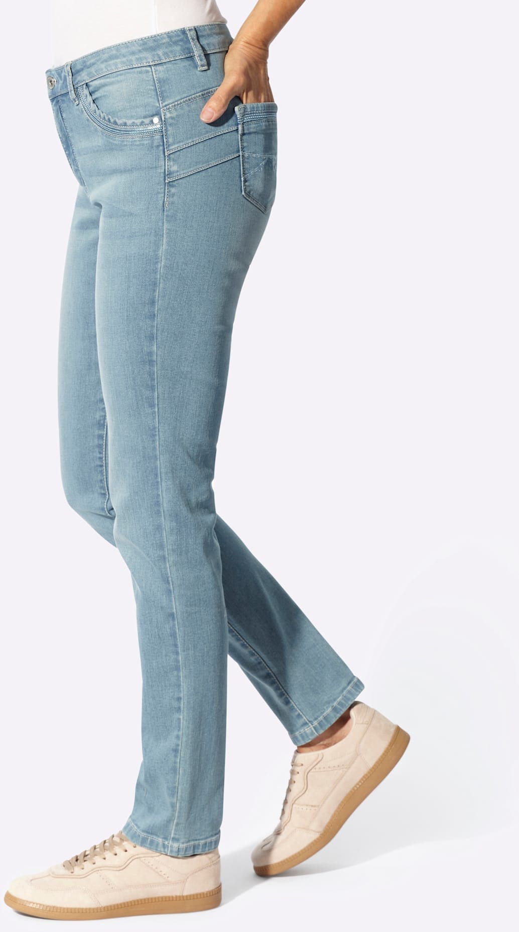 Inspirationen Jeans à 5 poches 1