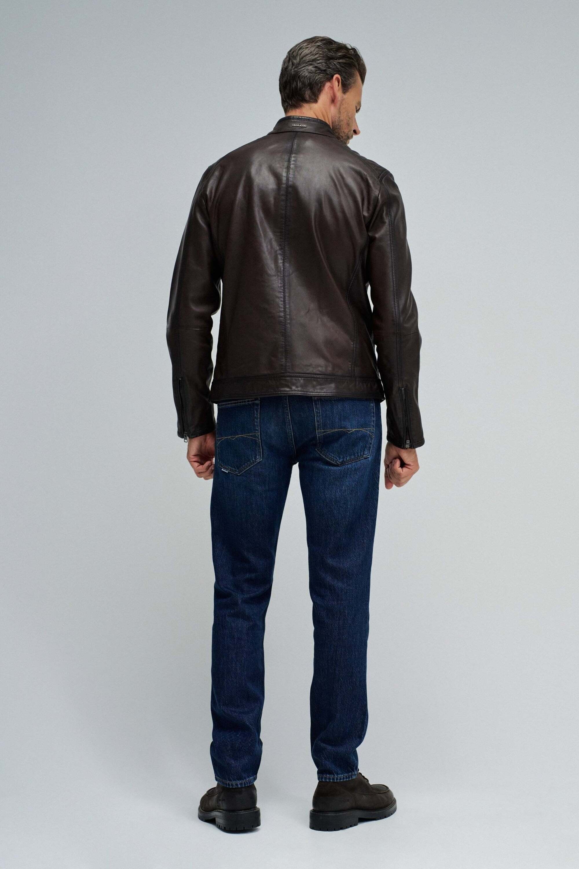 Salsa Lederjacke »Salsa Jeans Lederjacke Biker«
