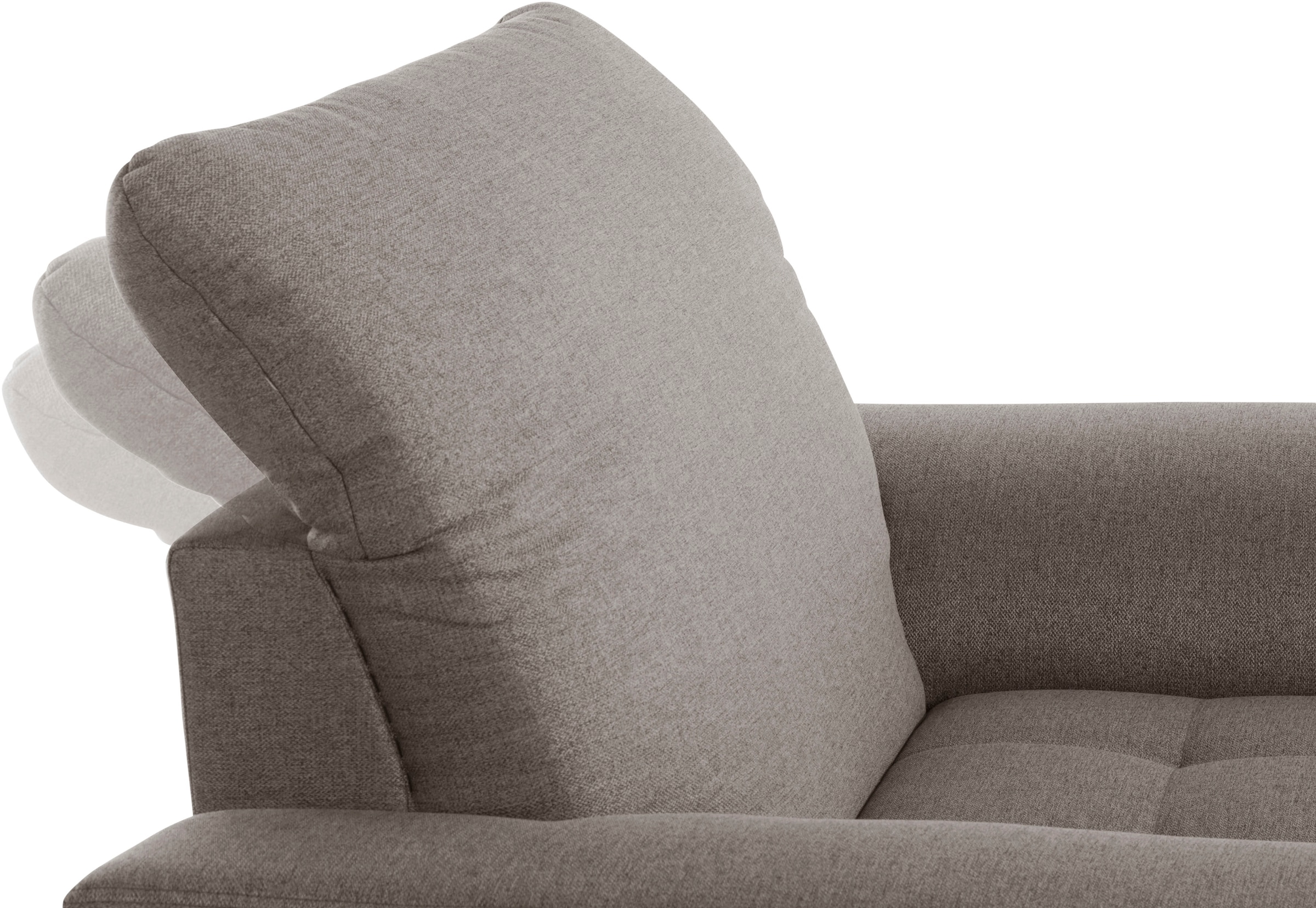 DOMO collection Sessel »Franzi, zeitlos und elegant, moderne Sitzheftung« wahlweise mit Kopfteilverstellung