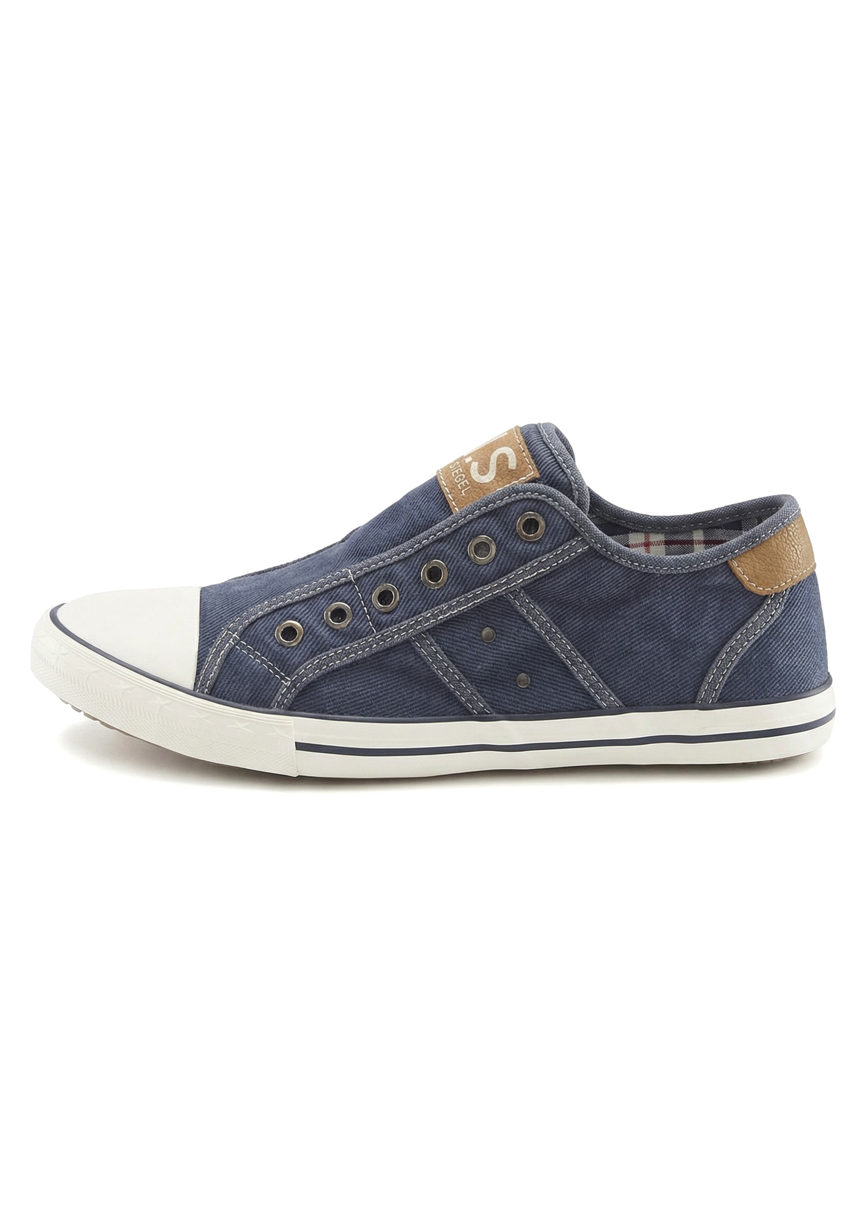 H.I.S Sneakers »Textilschuh, Stoffschuh, Turnschuh, Halbschuh, Freizeitschuh, Slipper«  NOUVEAU baskets slip-on en textile doux, unisexe