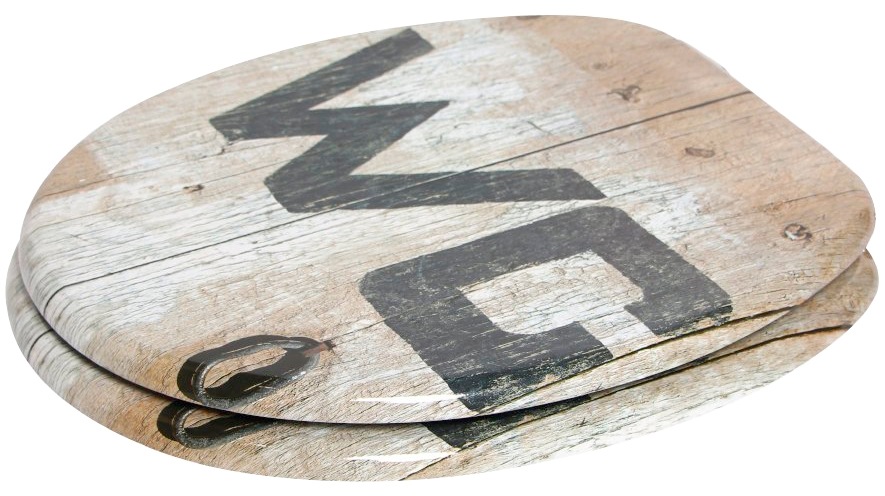 Sanilo Siège de WC »Old Style« mit Absenkautomatik