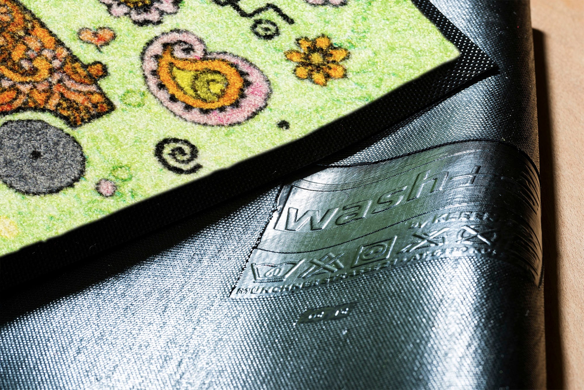 wash+dry by Kleen-Tex Fussmatte »Camper« rechteckig 7 mm Höhe