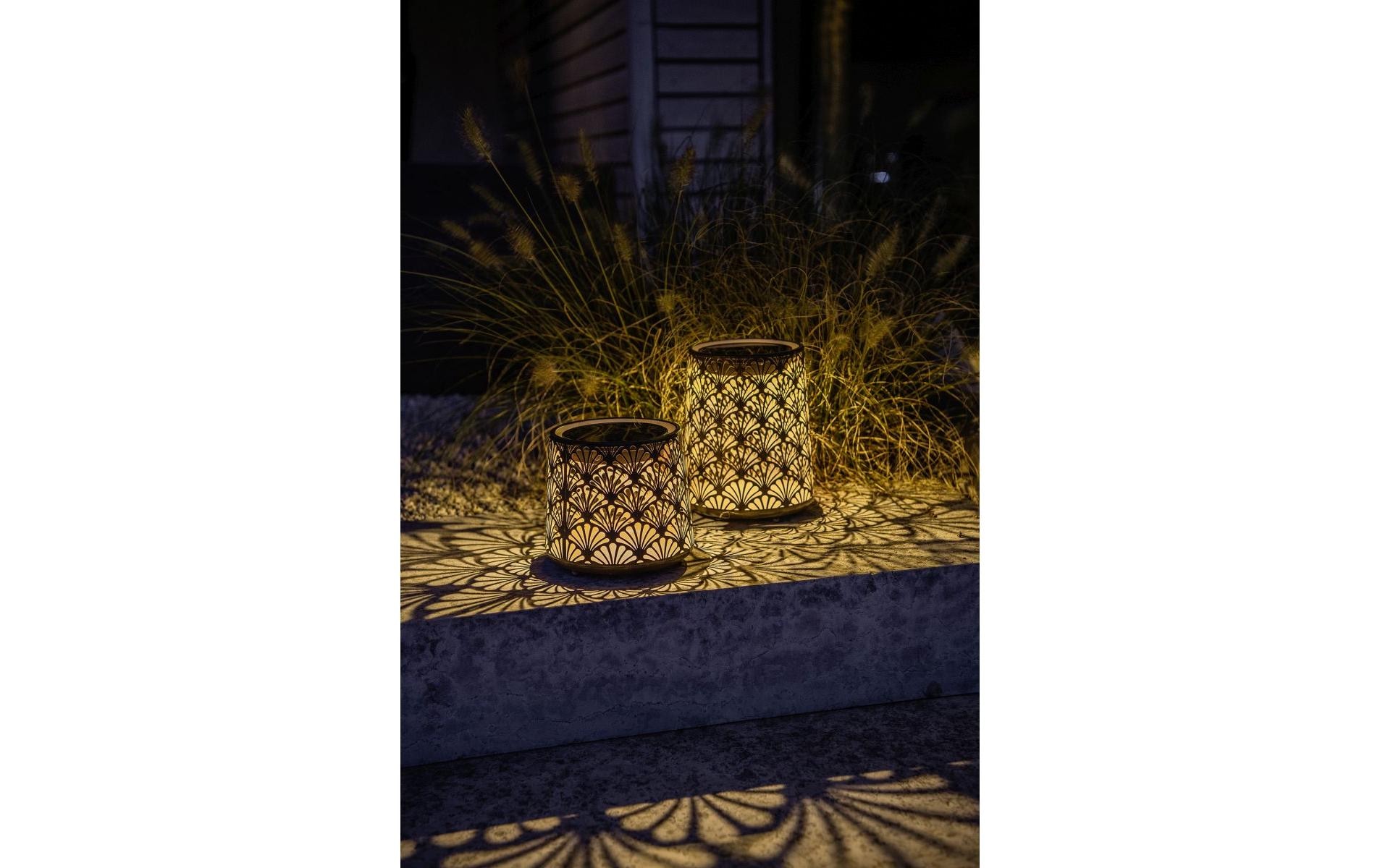 STT LED Windlicht »Solar Antic Mini S« Warmweiss