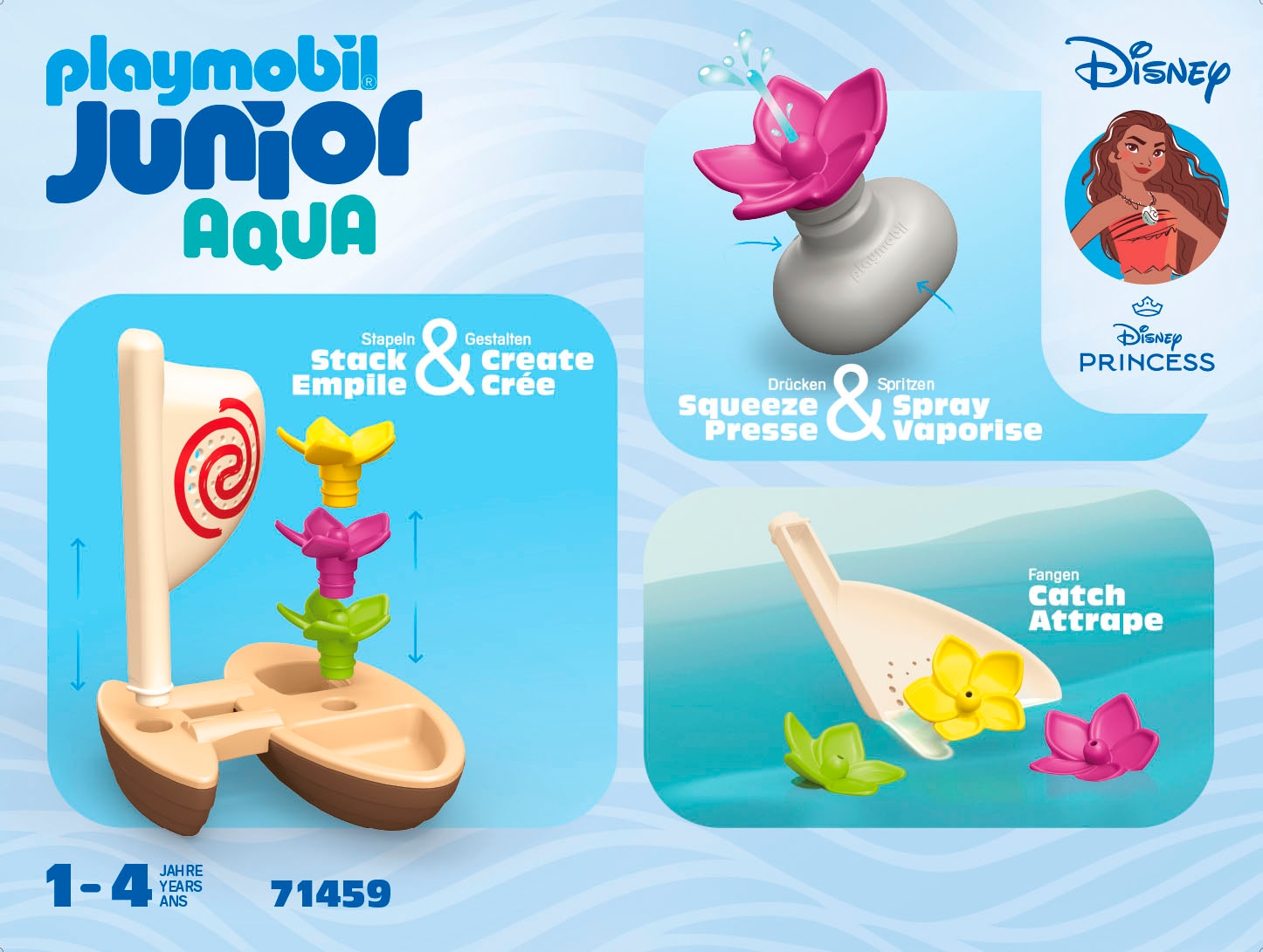 Playmobil® Jeu de construction »Vaiana Katamaran (71459), JUNIOR & Disney« Made in Europe